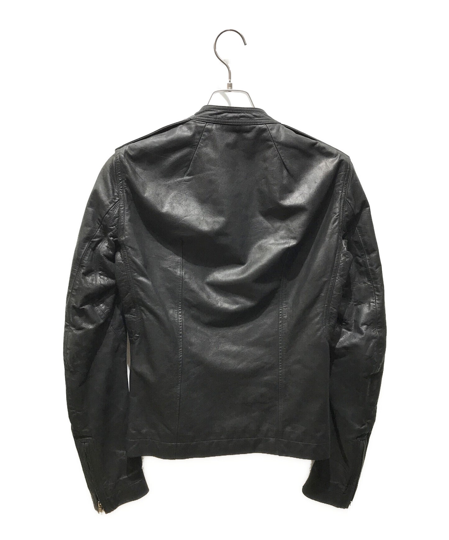 [Pre-owned] RICK OWENS Cyclops Leather Jacket RU16F6772-LGW RU16F6772-LGW
