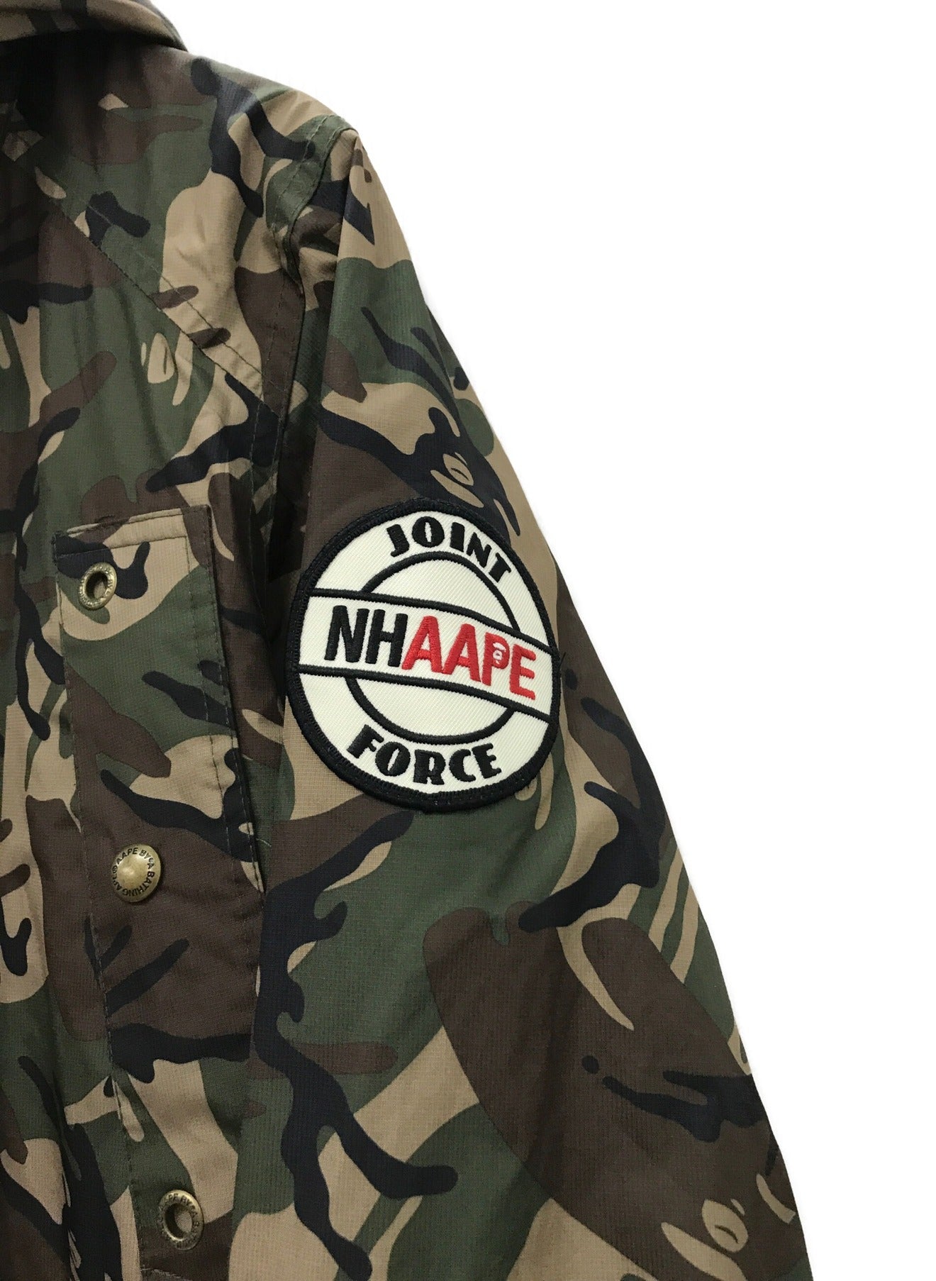 沐浴猿X社區Nhaape Camo Nylon夾克2013SS AJK9005