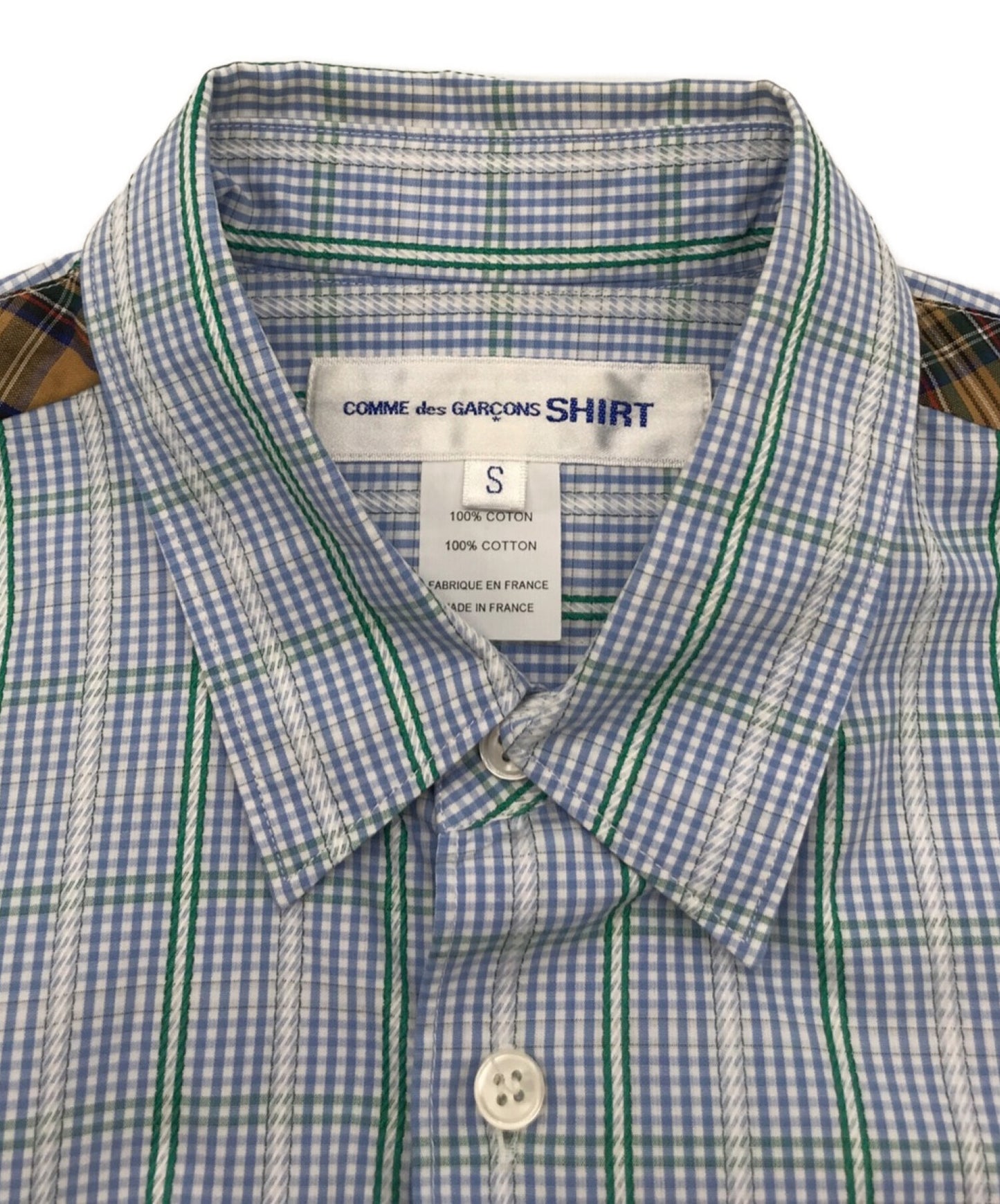 [Pre-owned] COMME des GARCONS SHIRT checked shirt W13041
