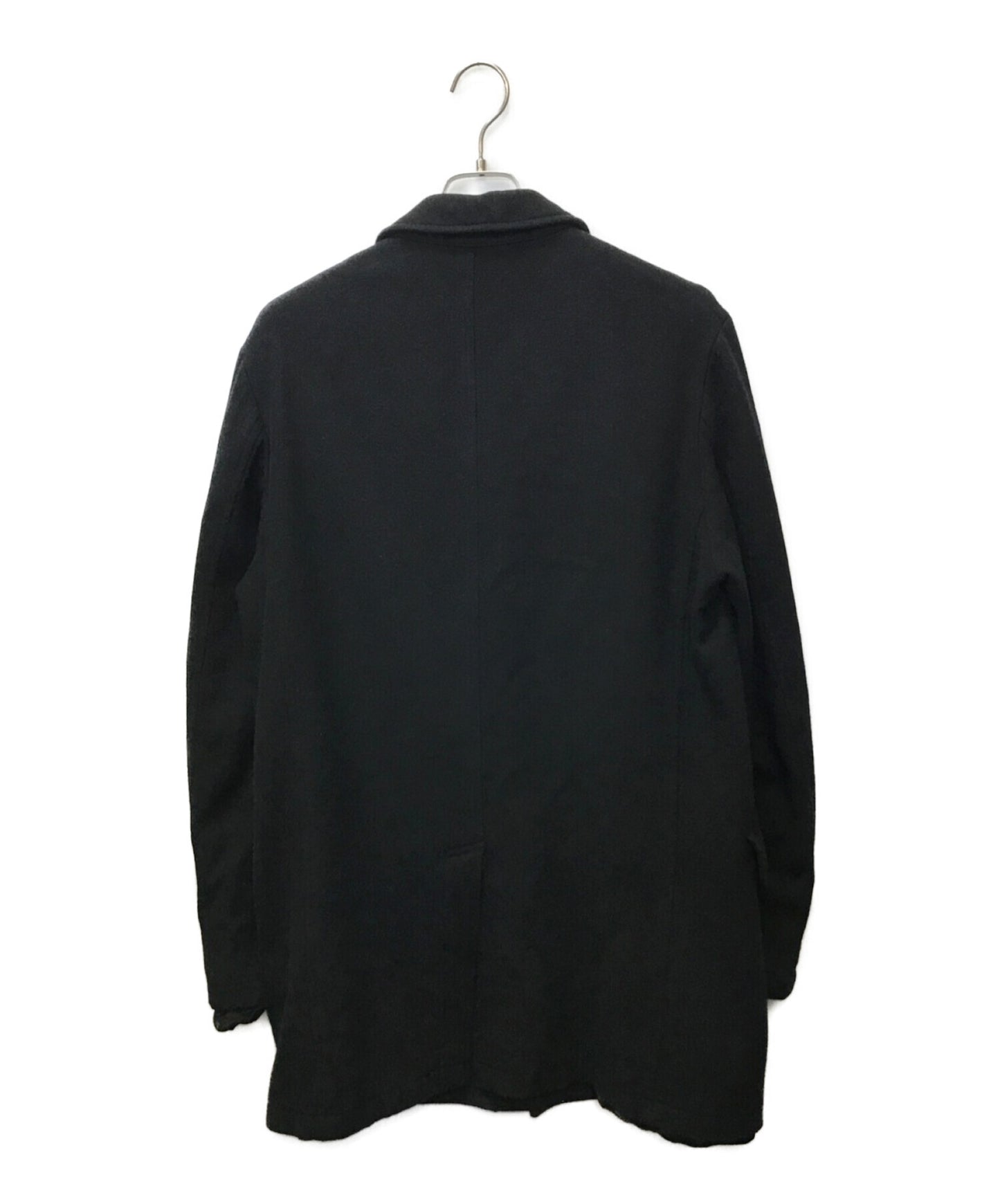 [Pre-owned] COMME des GARCONS HOMME Wool Stencil Collar Coat HP-C011