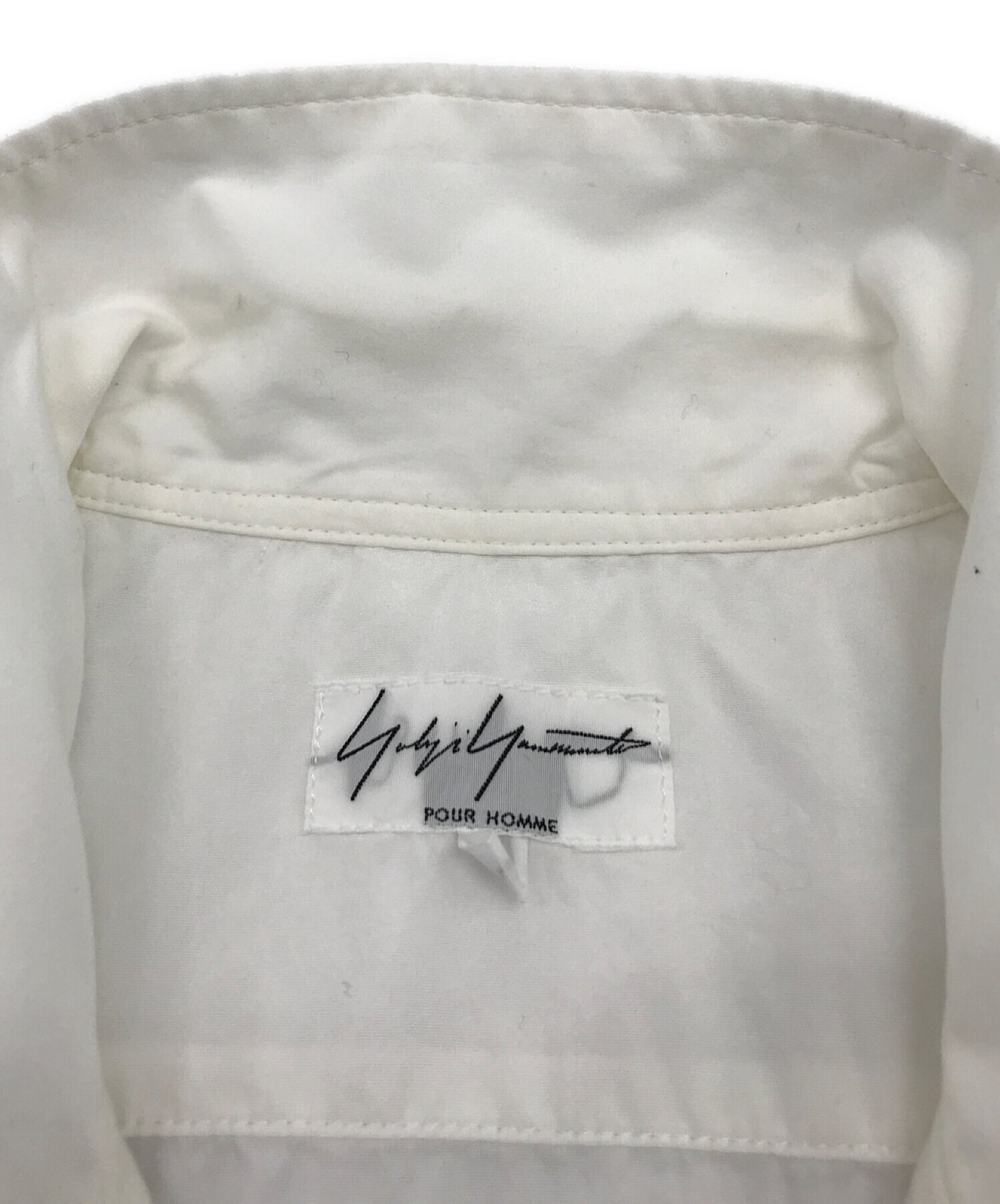 Yohji Yamamoto Pour Homme开放式衬衫HG-B65-095