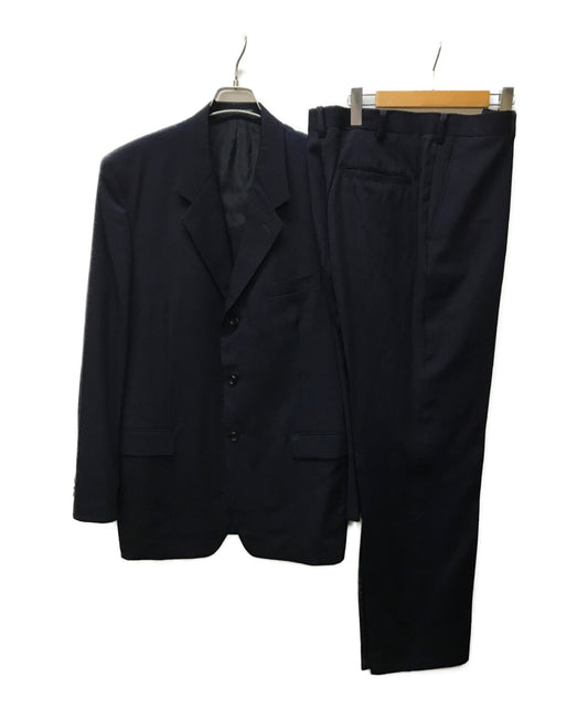 Yohji Yamamoto Pour Homme Gabardine ตั้งค่าชุดสูท Jacket HG-J80-150 BOTOTS HG-P87-150