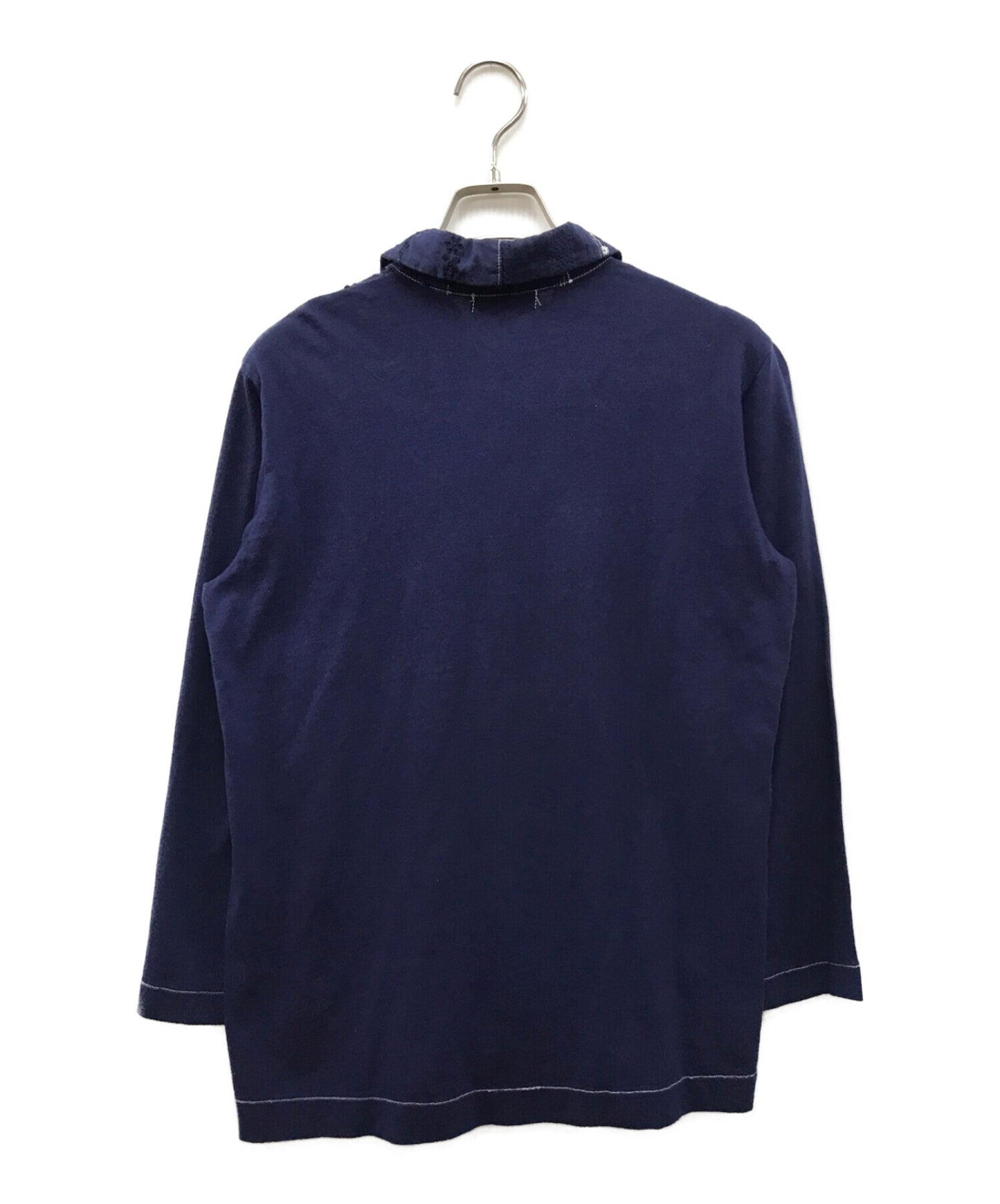 [Pre-owned] tricot COMME des GARCONS Product-dyed embroidered shirt TG-T033