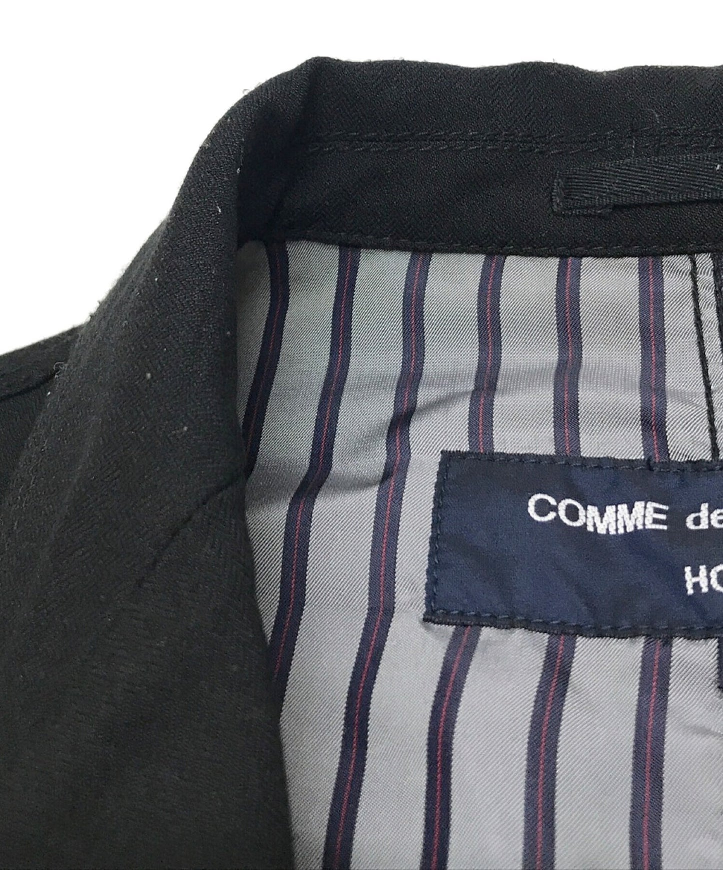Comme des Garcons ผลิตภัณฑ์ย้อมสีพลาสติกหดตัวเสื้อแจ็คเก็ต HQ-J007