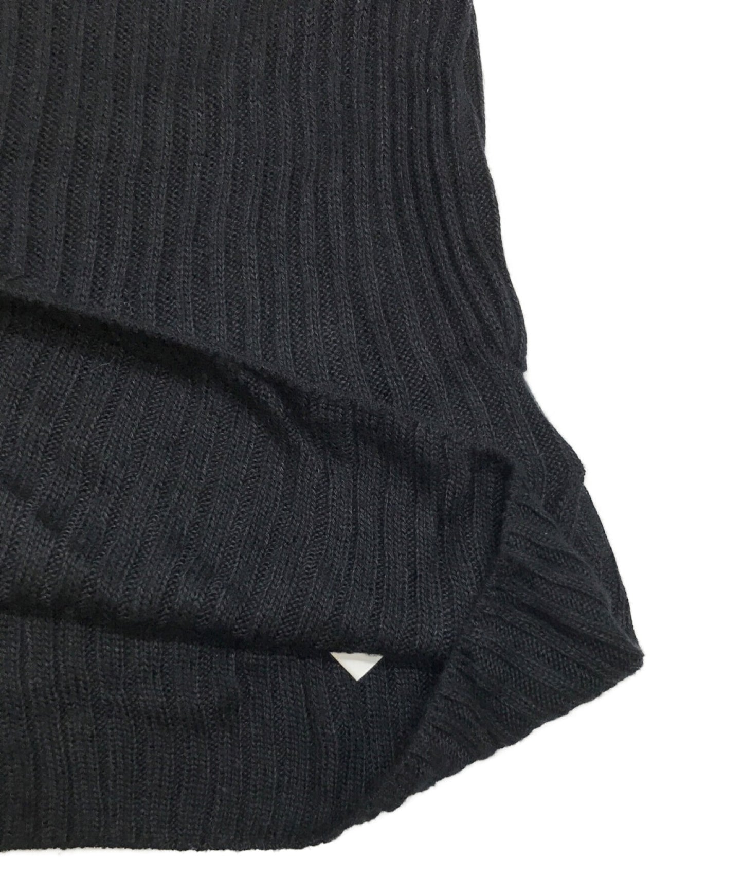 RAGNE KIKAS for Yohji Yamamoto Rayon silk high neck knit NK-K34-271