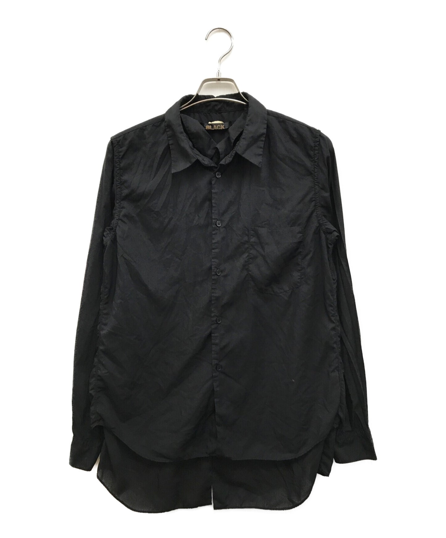 BLACK COMME des GARCONS double-breasted shirt 1D-B015