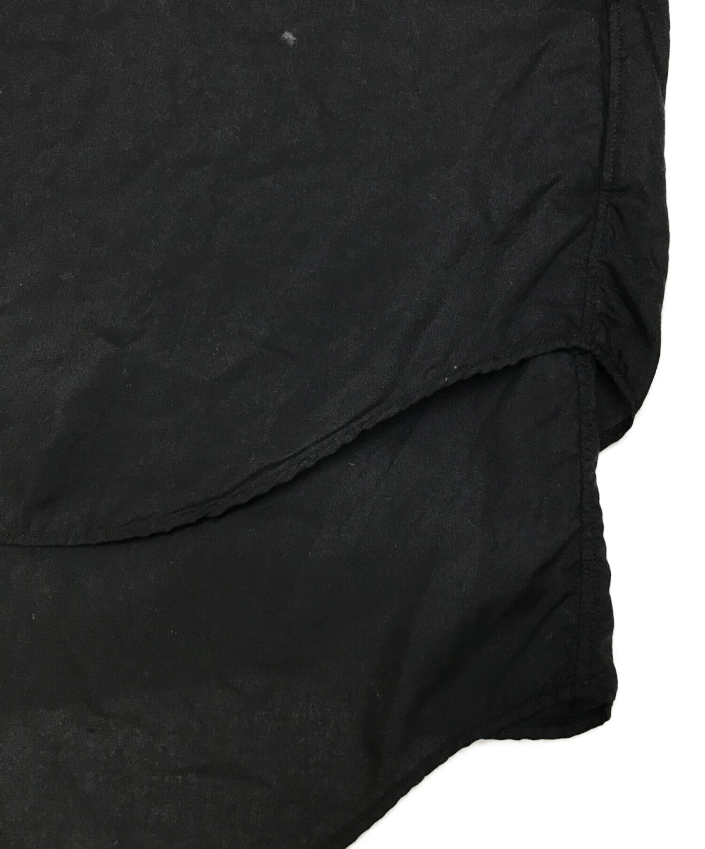 Black Comme des Garcons 더블 가슴 셔츠 1D-B015