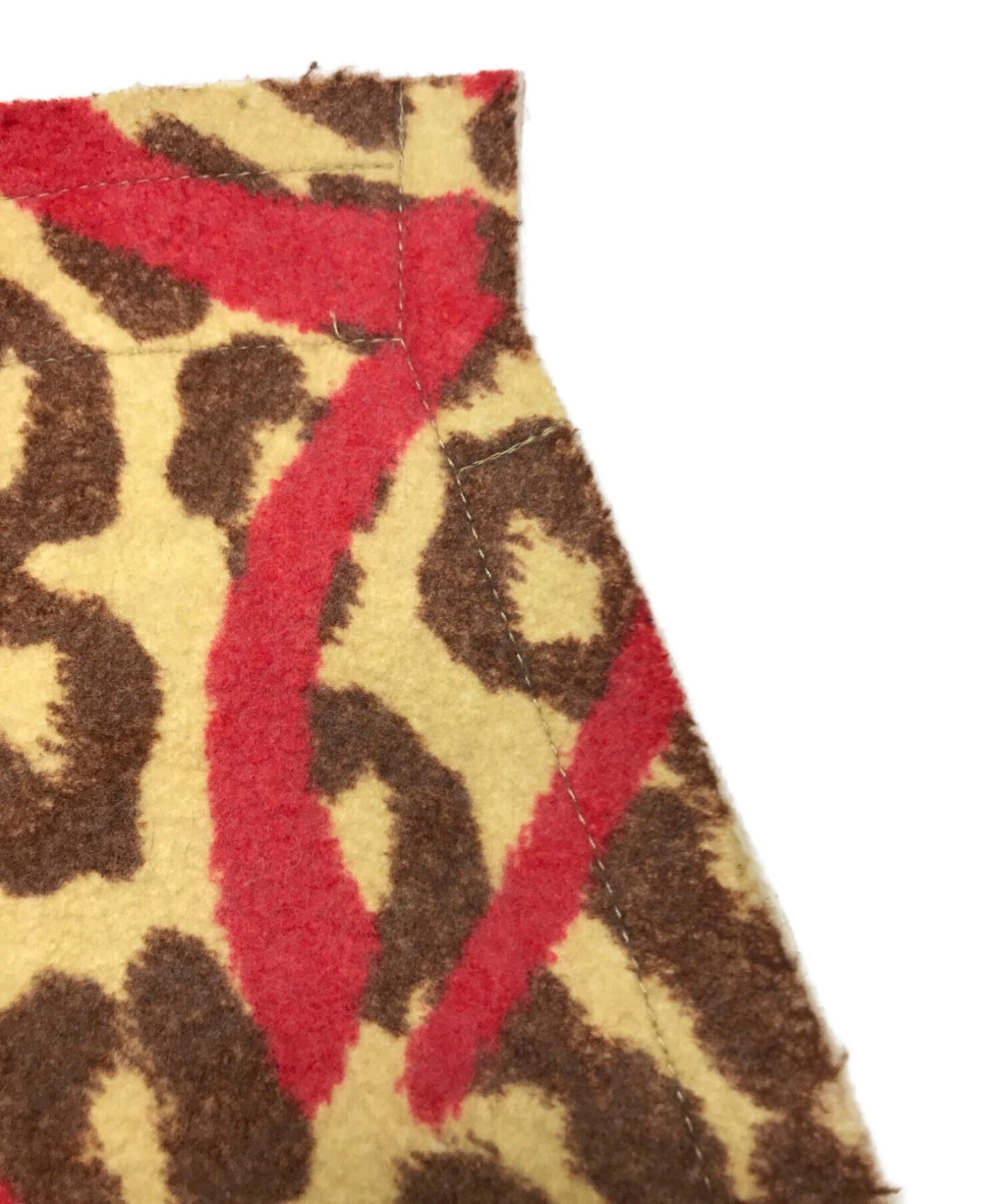 COMME des GARCONS Leopard Pattern Wool Felt Pants GJ-P033