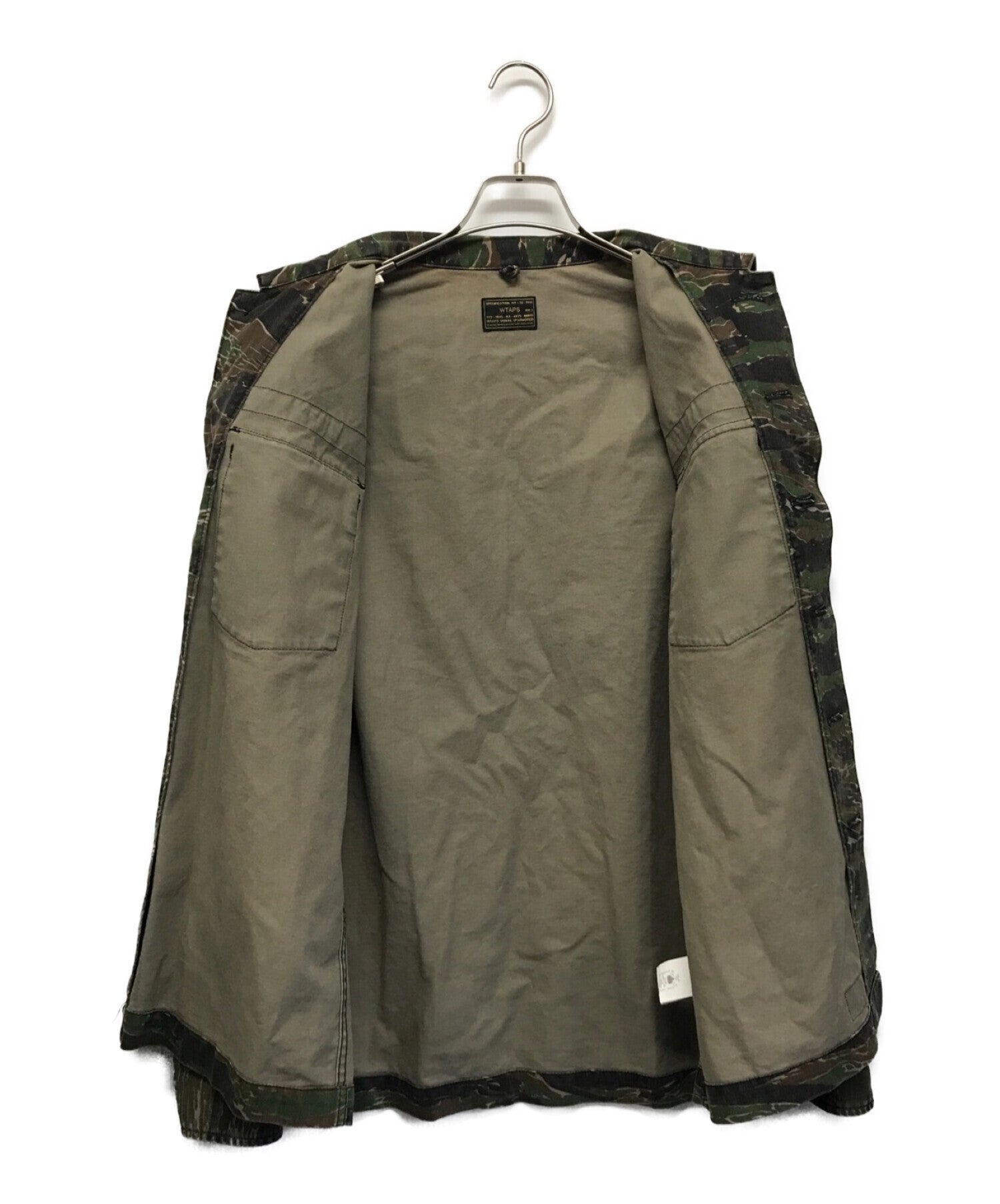 WTAPS Tiger Camo Military Jacket 171GWDT-SHM01S – Archive Factory