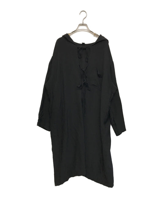 [Pre-owned] Y's Lace-up Hooded Dress YV-D02-200