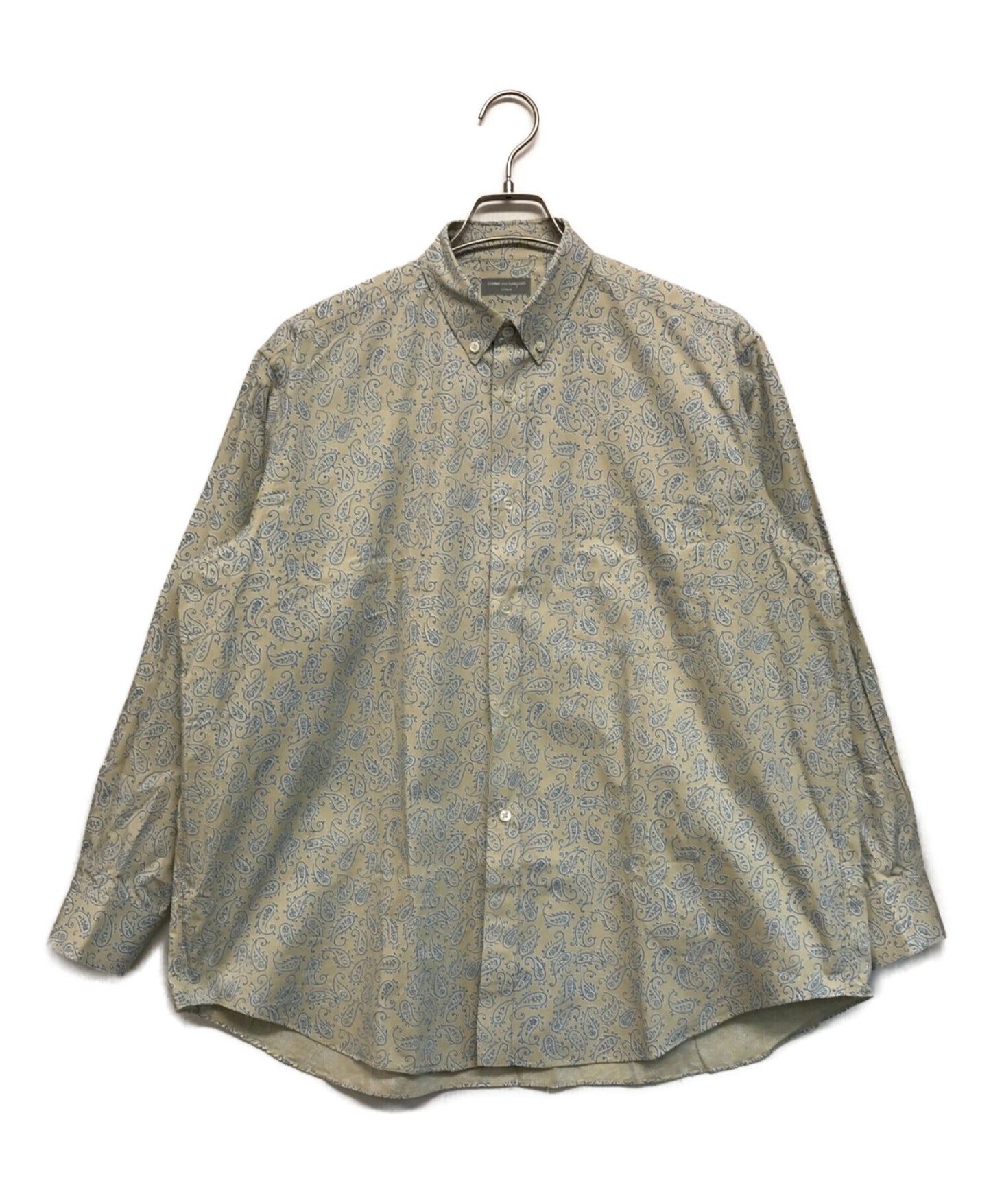 COMME des GARCONS HOMME Secondhand clothes] Paisley Pattern Shirt HB-110050