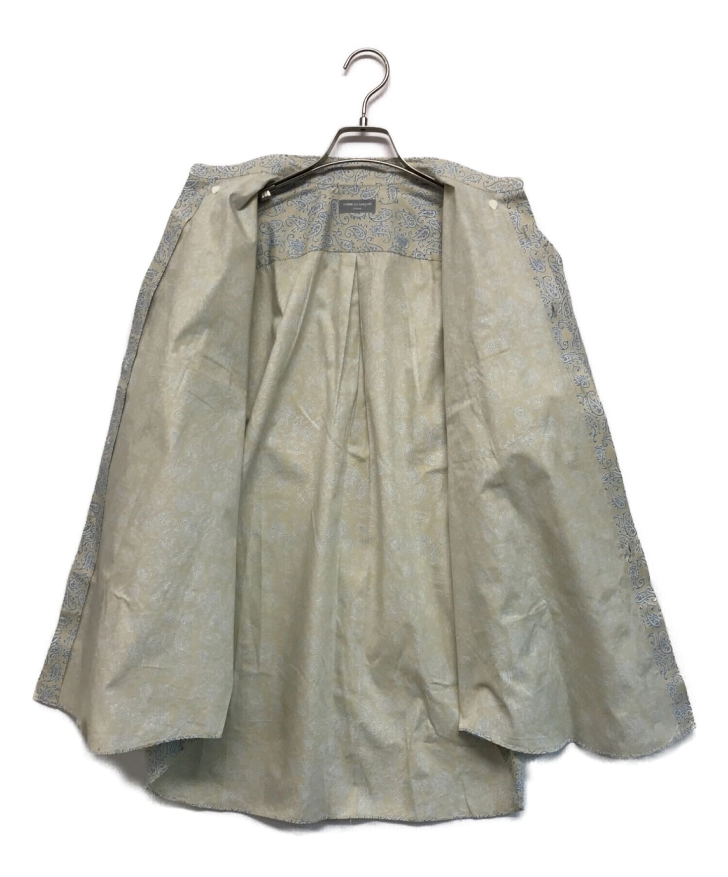 COMME des GARCONS HOMME Secondhand clothes] Paisley Pattern Shirt HB-110050