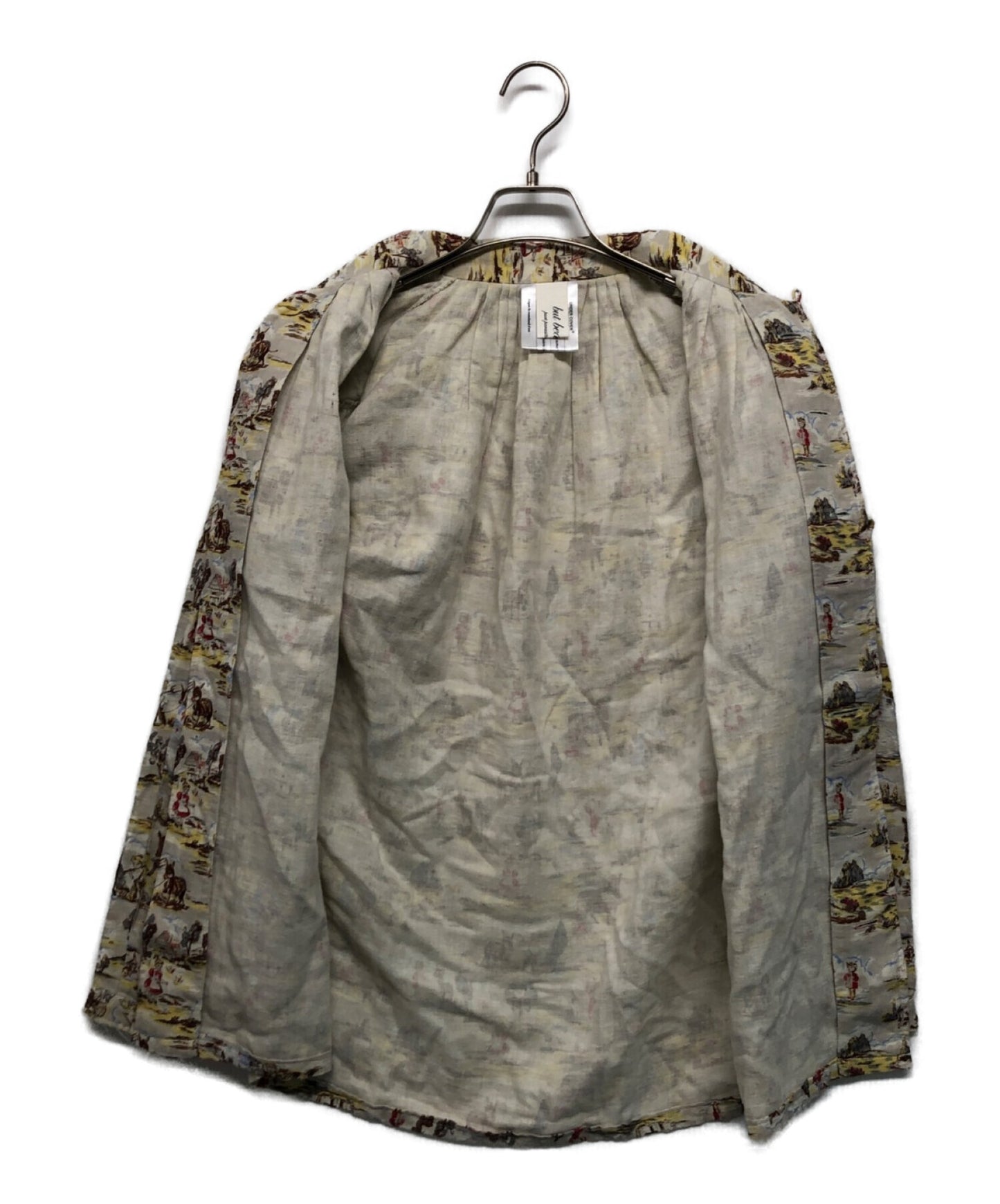 UNDERCOVER Multi-button all-over pattern shirt / cotton shirt B16-SH4