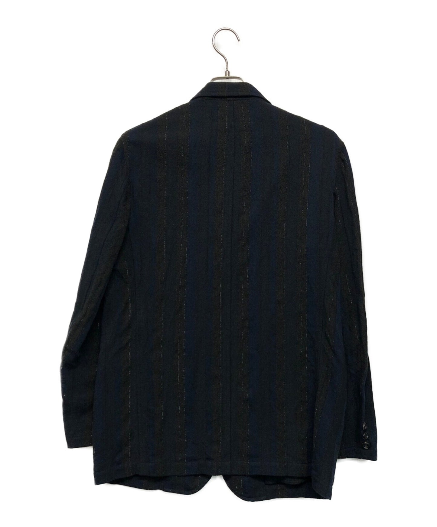 COMME DES GARCONS HOMME产品洗净的Lamé纱线羊毛3B夹克 /量身定制的夹克HG-J006
