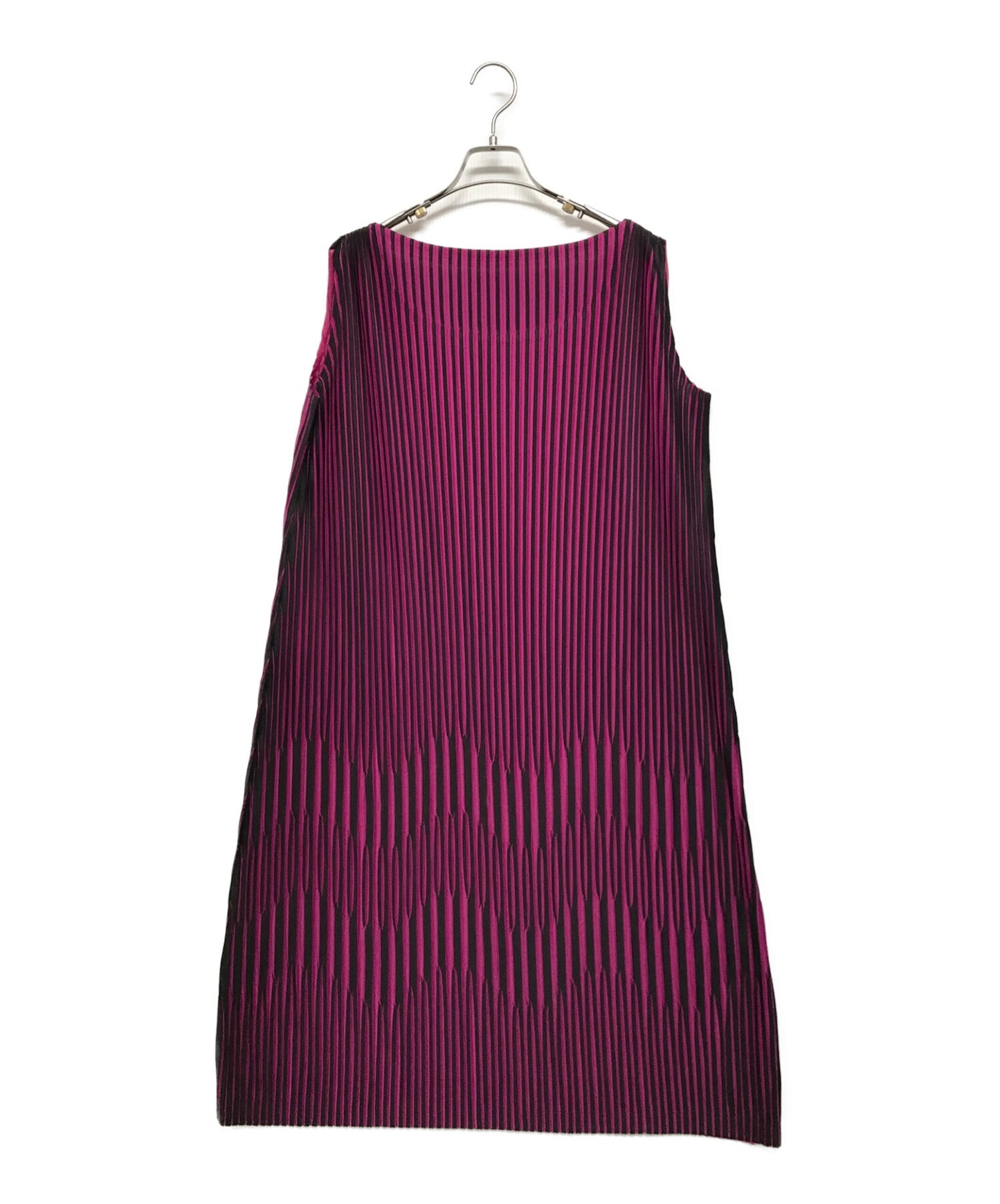 [Pre-owned] ISSEY MIYAKE pleated dress IM62FH635