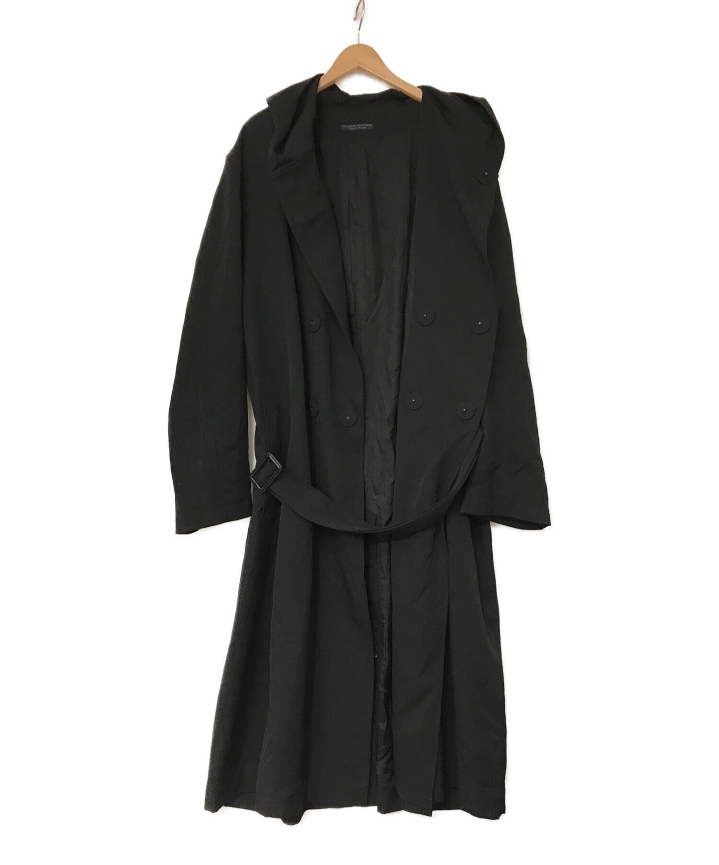 Yohji Yamamoto Pour Homme 20Aw 3Button Double Hooded Coat HR-C01-140