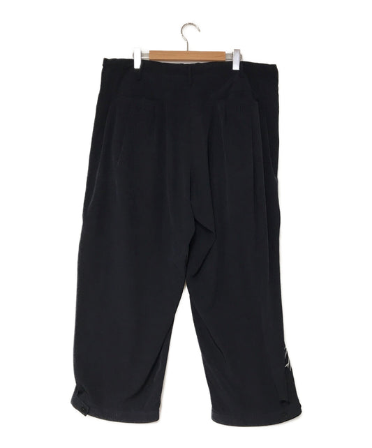 [Pre-owned] Yohji Yamamoto POUR HOMME 20SS Sun Embroidery Tuck Pants HN-P43-503