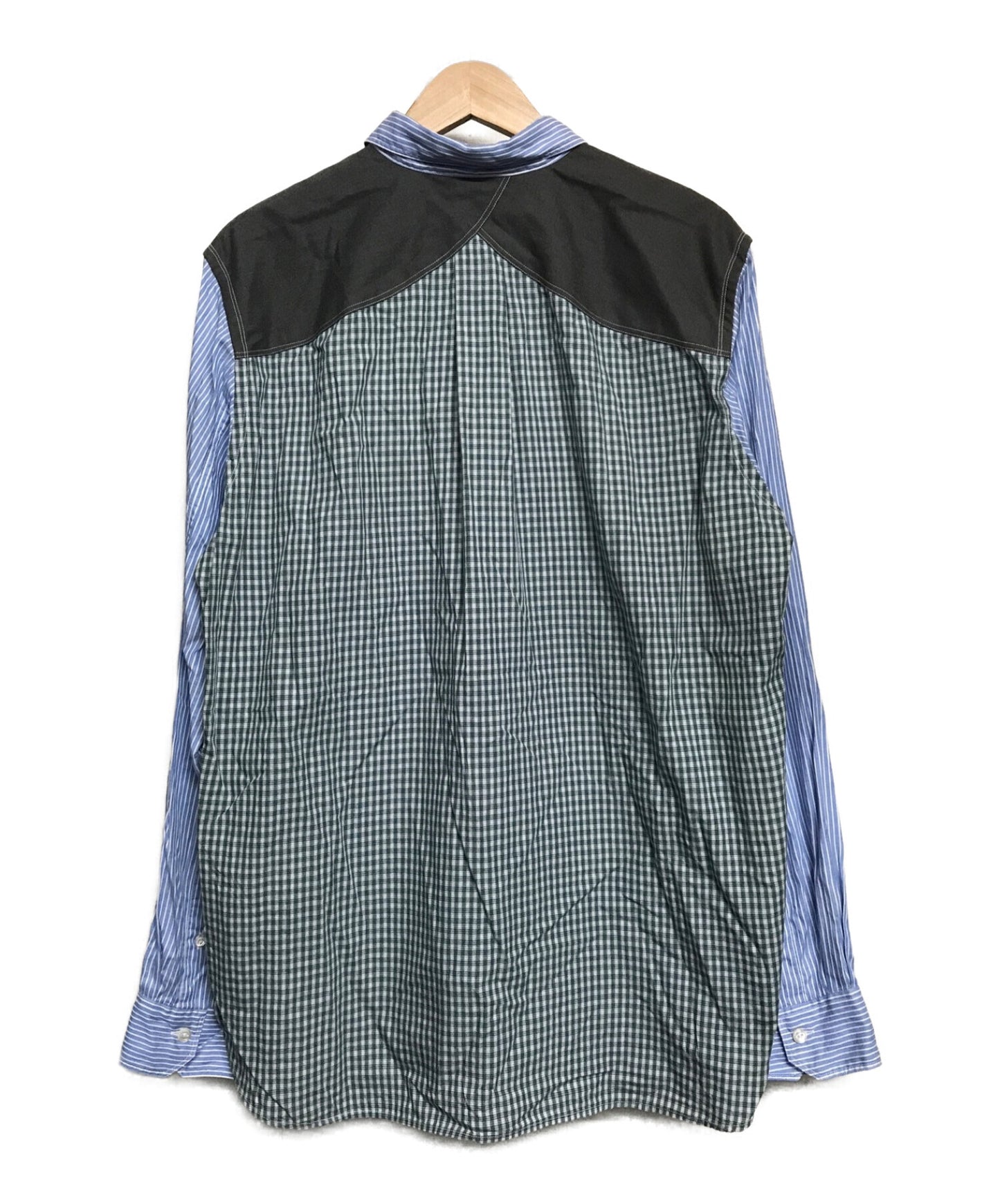 [Pre-owned] COMME des GARCONS JUNYA WATANABE MAN Multi-material striped shirt WF-B012
