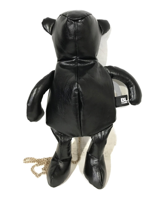 黑色COMME DES GARCONS BEAR BAG OI-K201