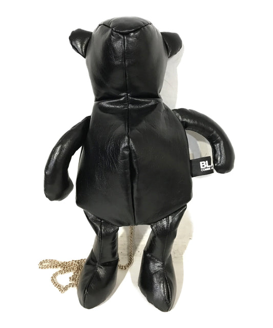 Black Comme des Garcons Bear Bag oi-k201