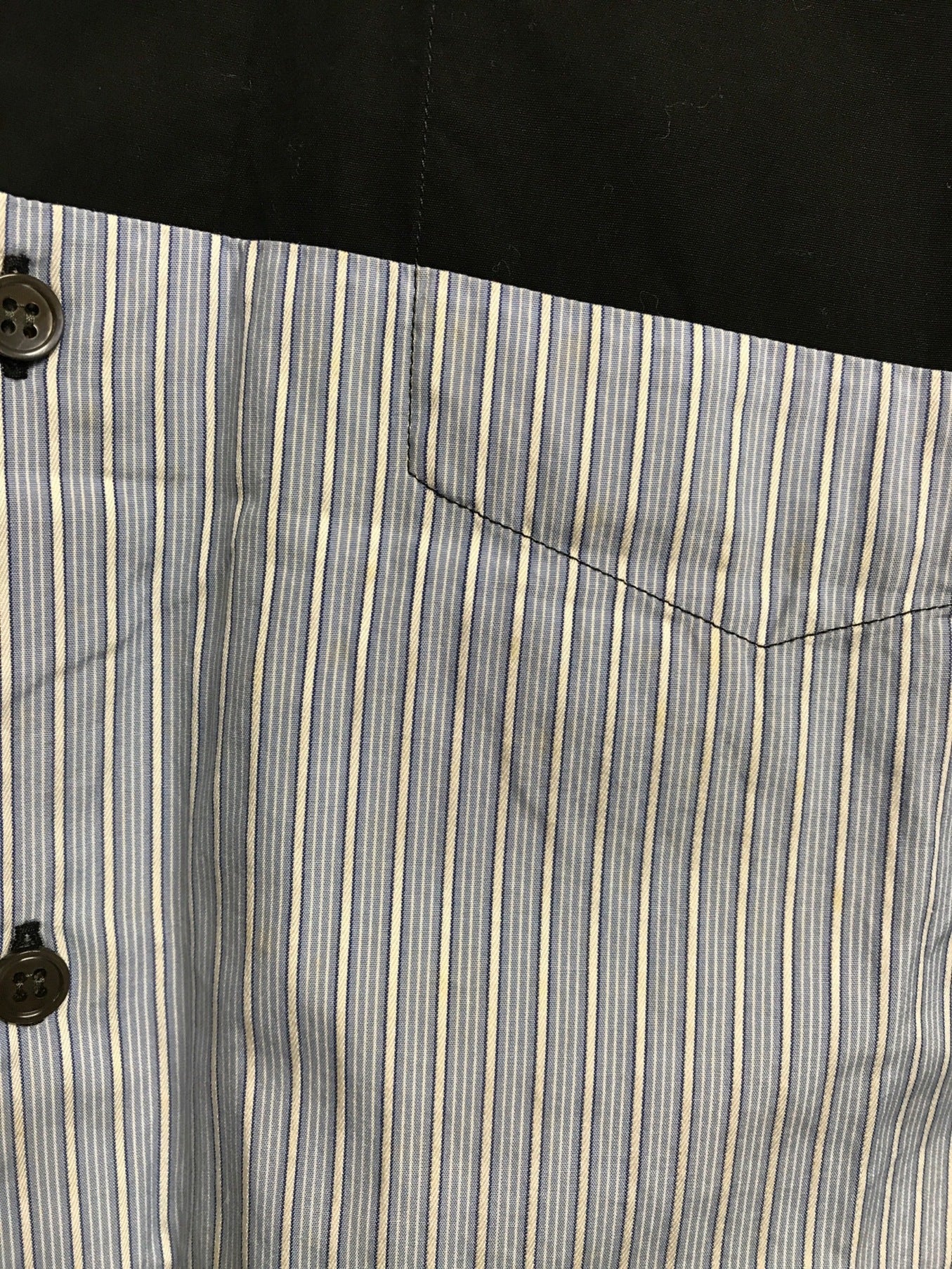 [Pre-owned] COMME des GARCONS SHIRT Crazy Pattern Stripe Shirt