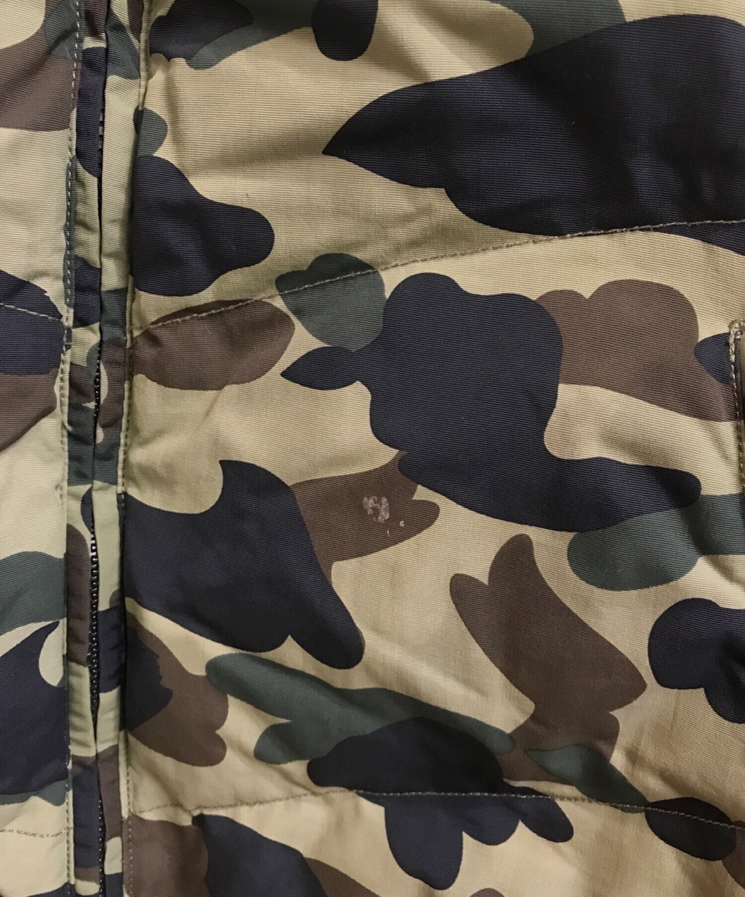 Pre-owned] A BATHING APE 1ST CAMO DOWN JACKET 001hje801023x