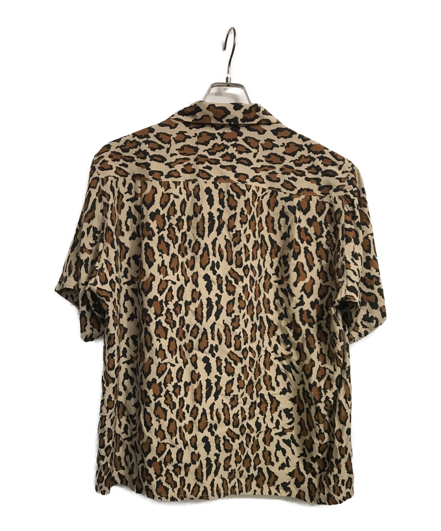 [Pre-owned] WACKO MARIA LEOPARD HAWAIIAN SHIRT 22SS-WMS-HI06