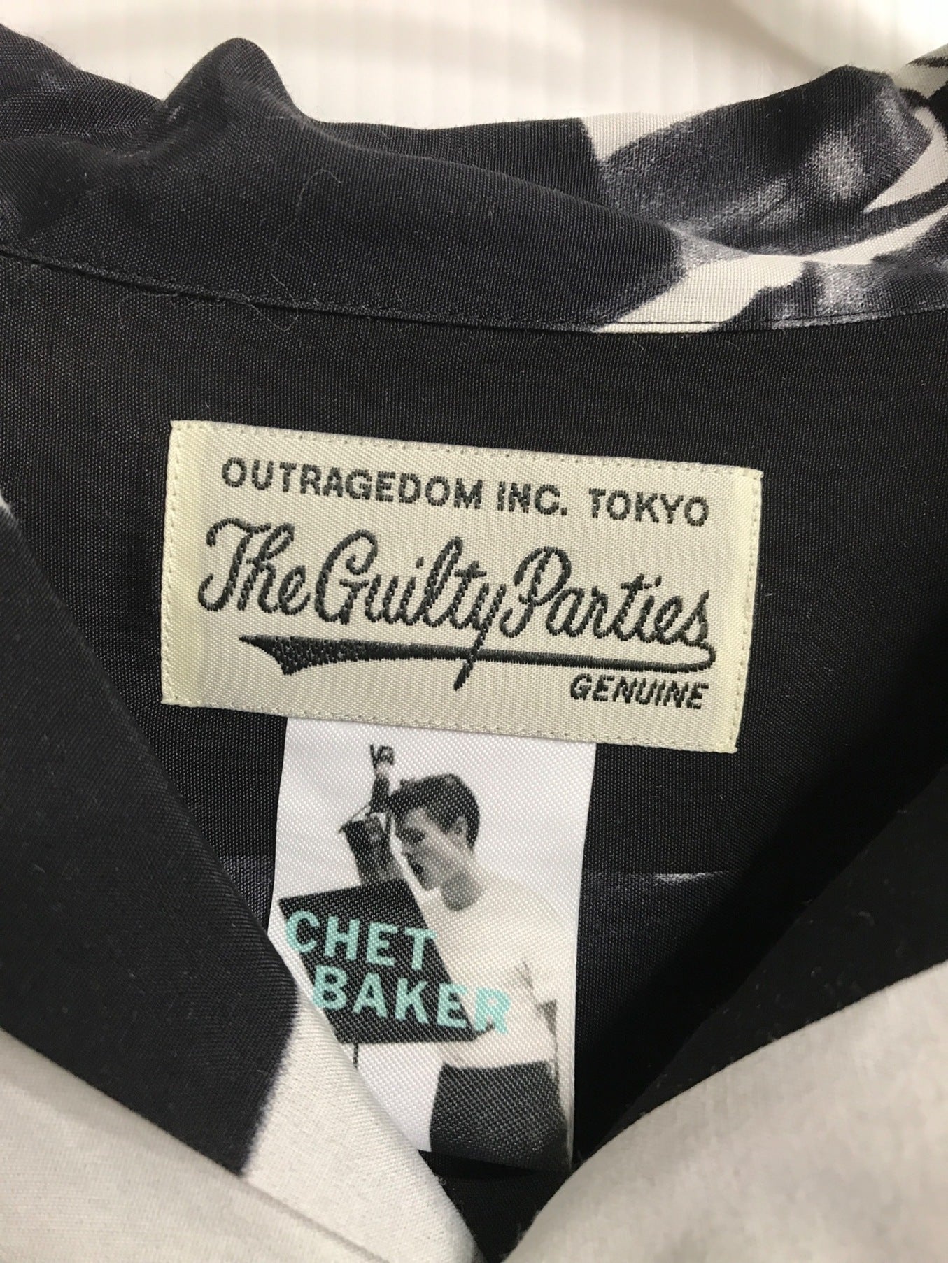 [Pre-owned] WACKO MARIA CHET BAKER HAWAIIAN SHIRT