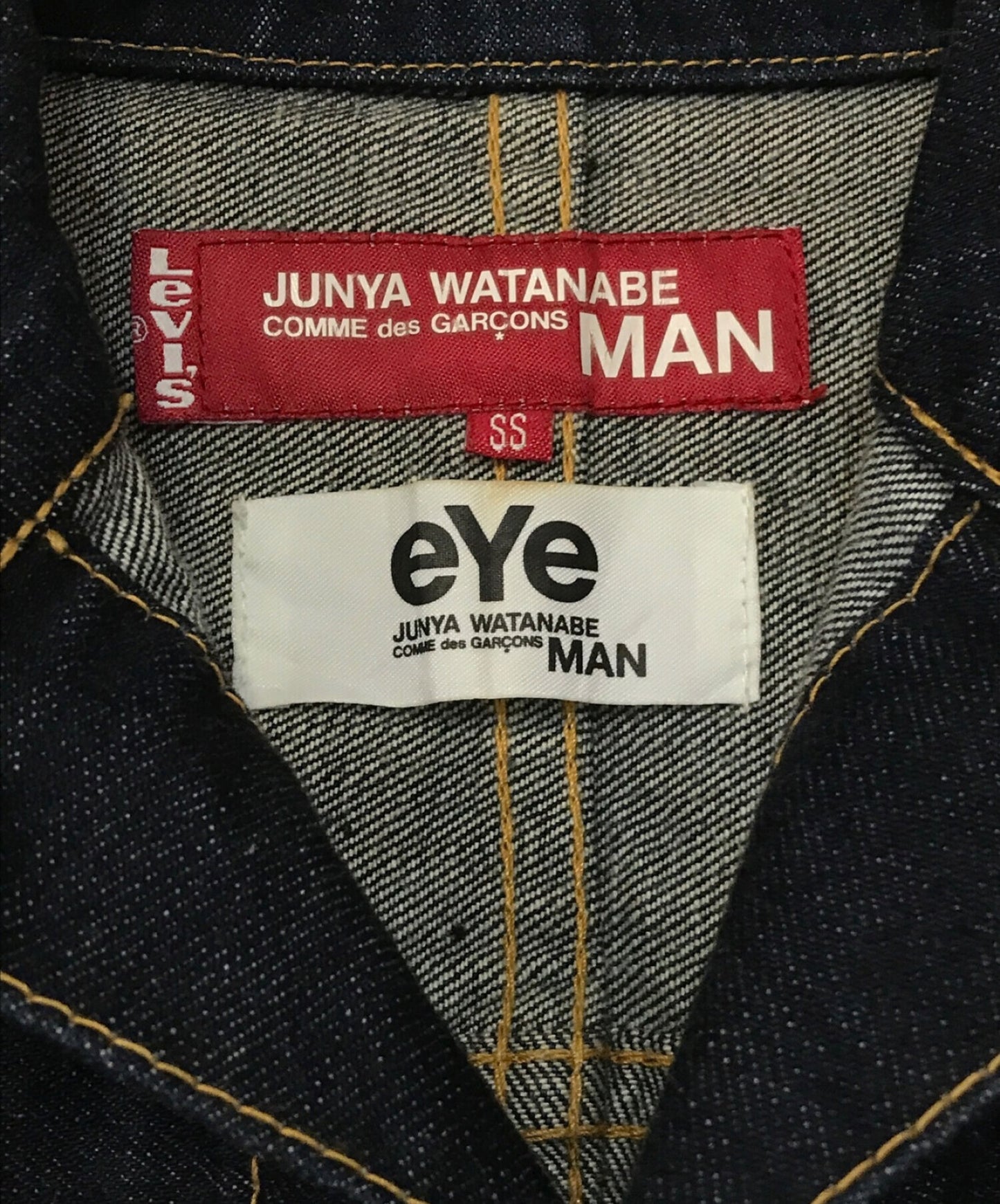Eye Comme Des Garcons Junyawatanabe Man Leather Switched Coveryall Wa-J901
