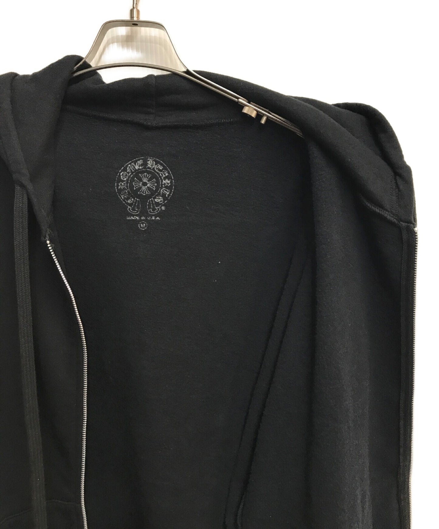 [Pre-owned] CHROME HEARTS Dagger Zip Hoodie 2212-304-4012