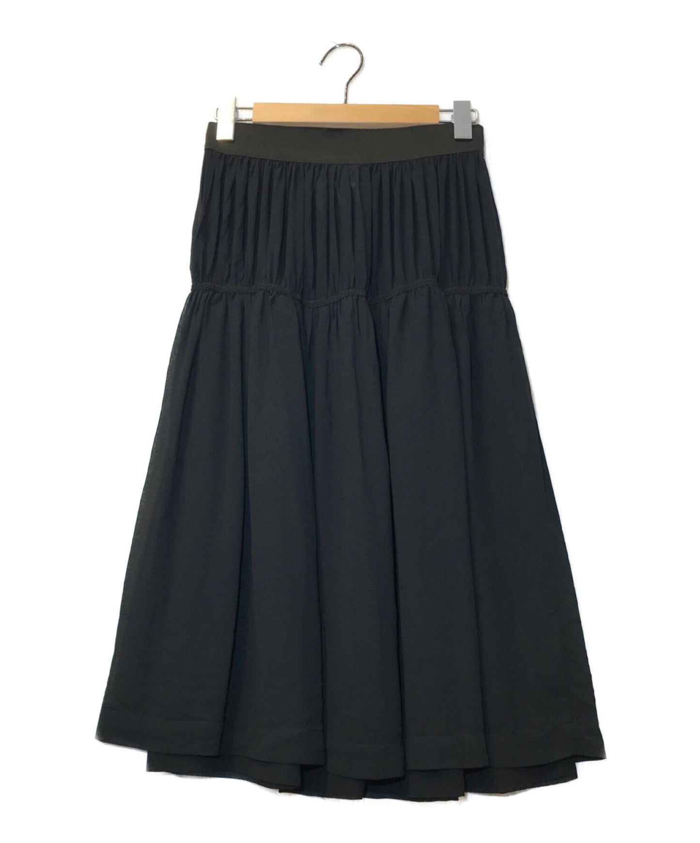 [Pre-owned] COMME des GARCONS Product-dyed see-through skirt GO-S084