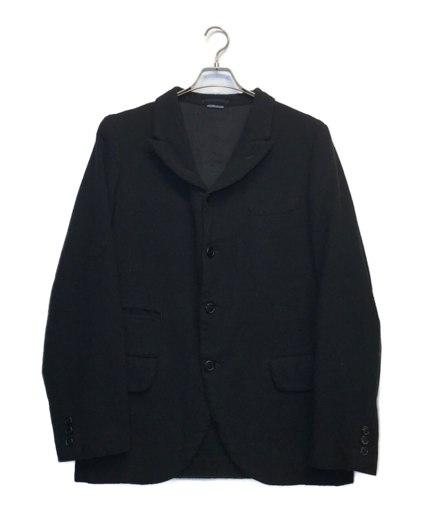 Comme des Garcons Homme Plus × Scott Hove Back Design Jacket Wool Tailored Jacket PT-J049