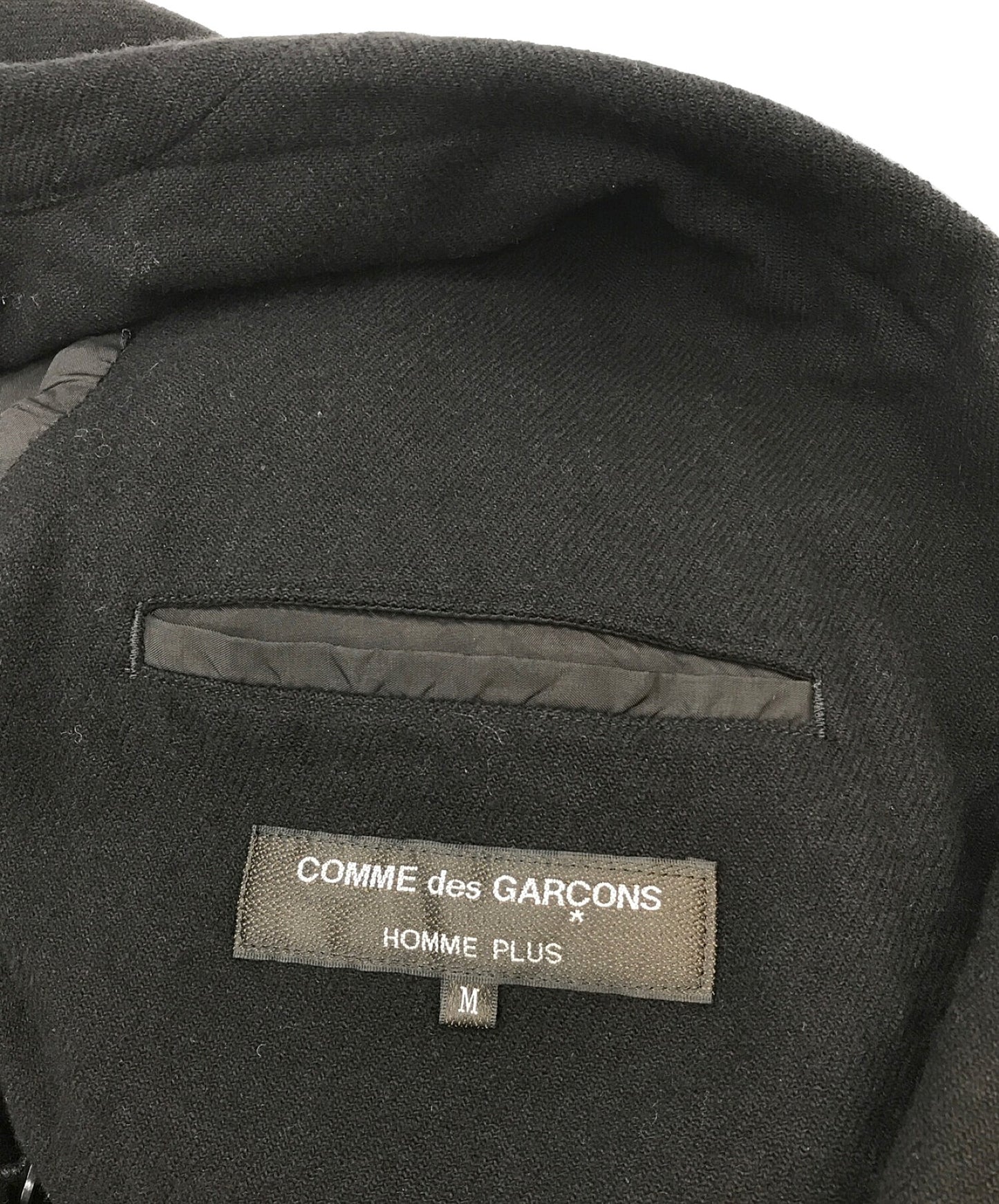 Comme des Garcons Homme Plus×Scott Hove Back Design Design羊毛裁缝夹克PT-J049