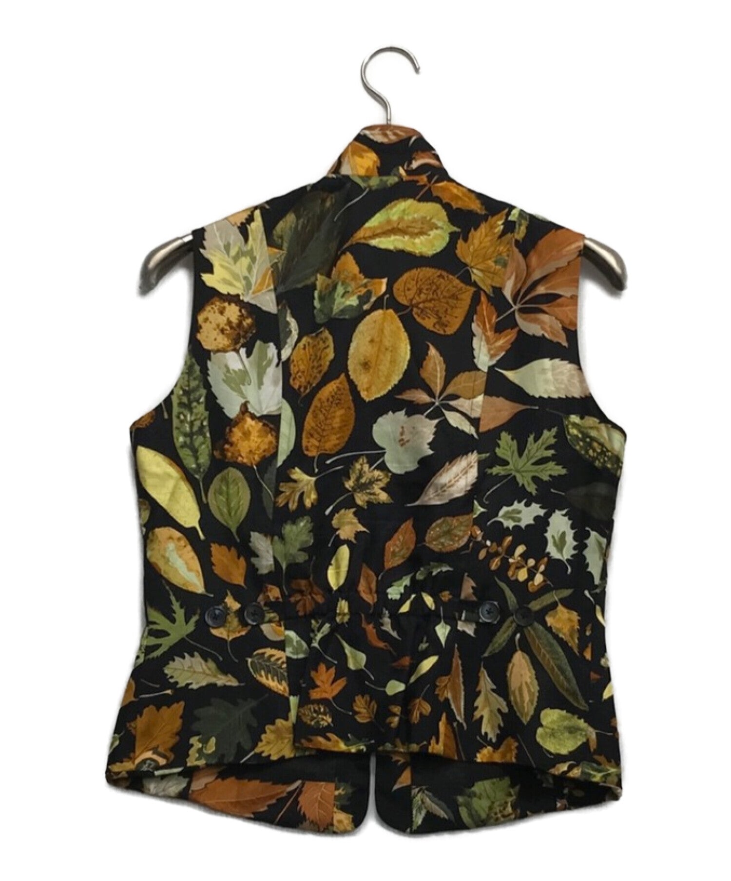 Hermès // Vintage Black & Gold-Tone Silk Equestrian Embroidered Vest – VSP  Consignment