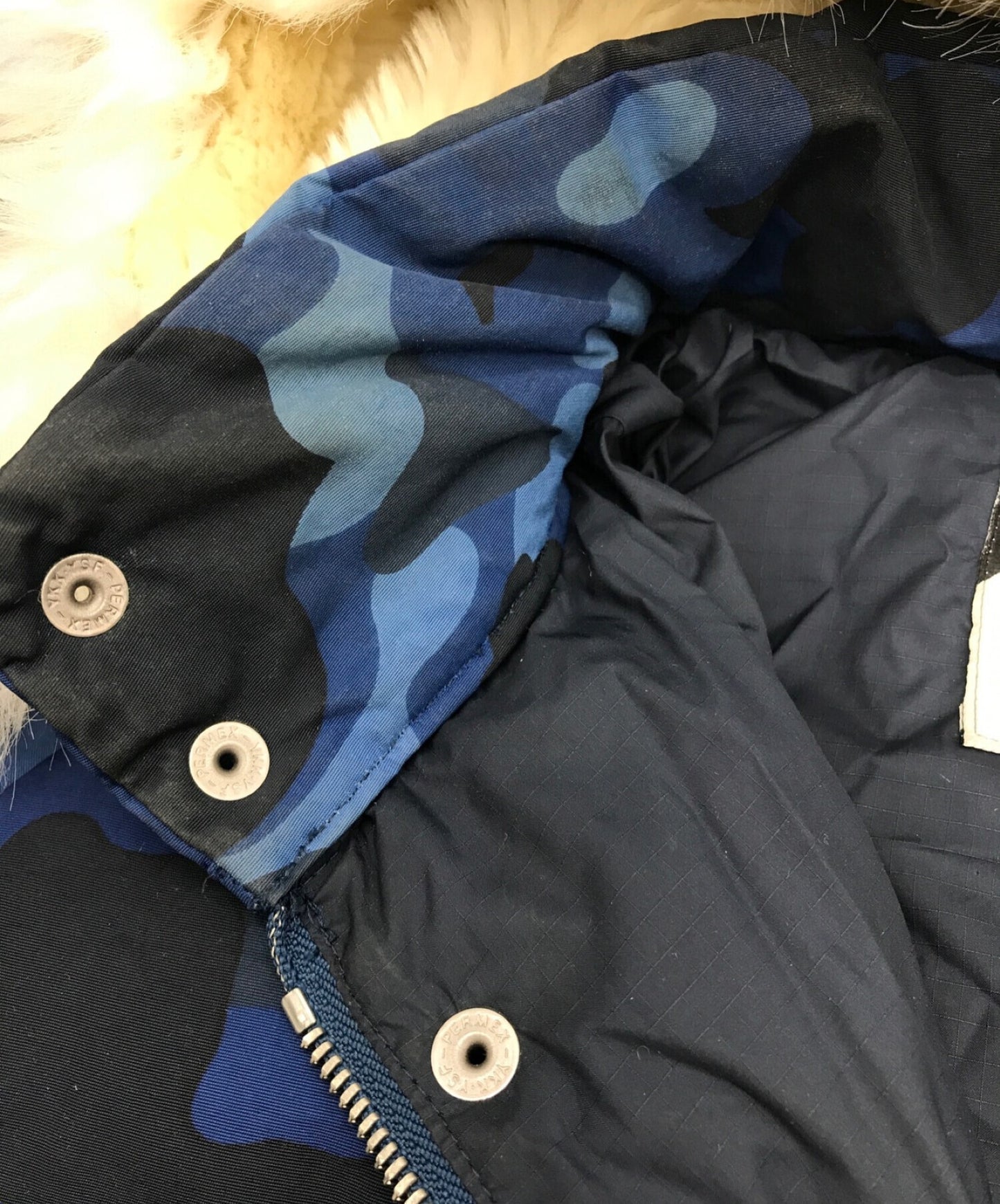 [Pre-owned] A BATHING APE Sal Camo Patterned Down Jacket Down Jacket Cotton Jacket Jacket