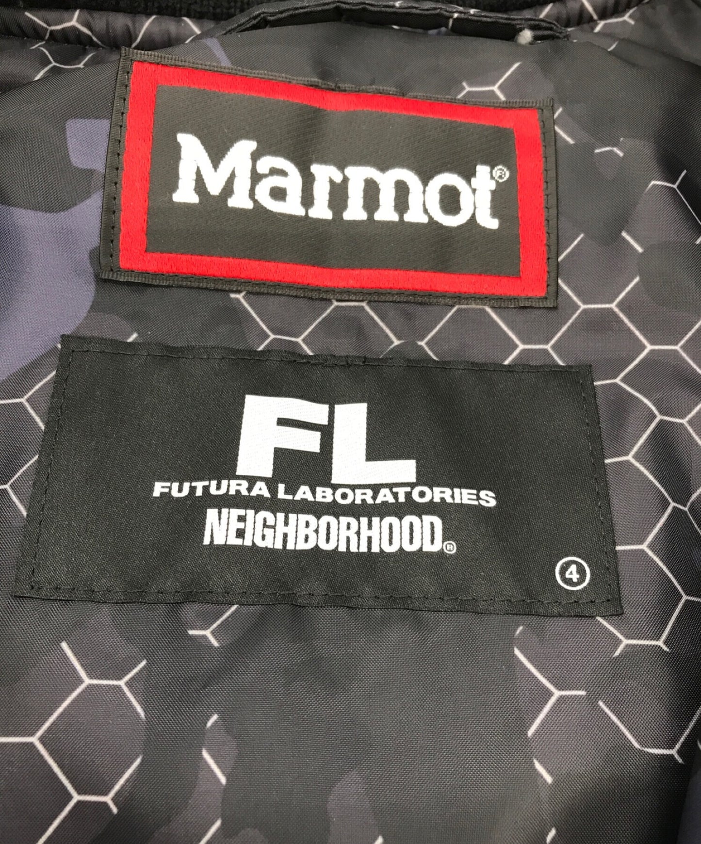 Neighborhood × Marmot × Futura 공동 작업 Gore-Tex MA-1 재킷 MA-1 재킷 재킷 Blouson Tomsjk81NH