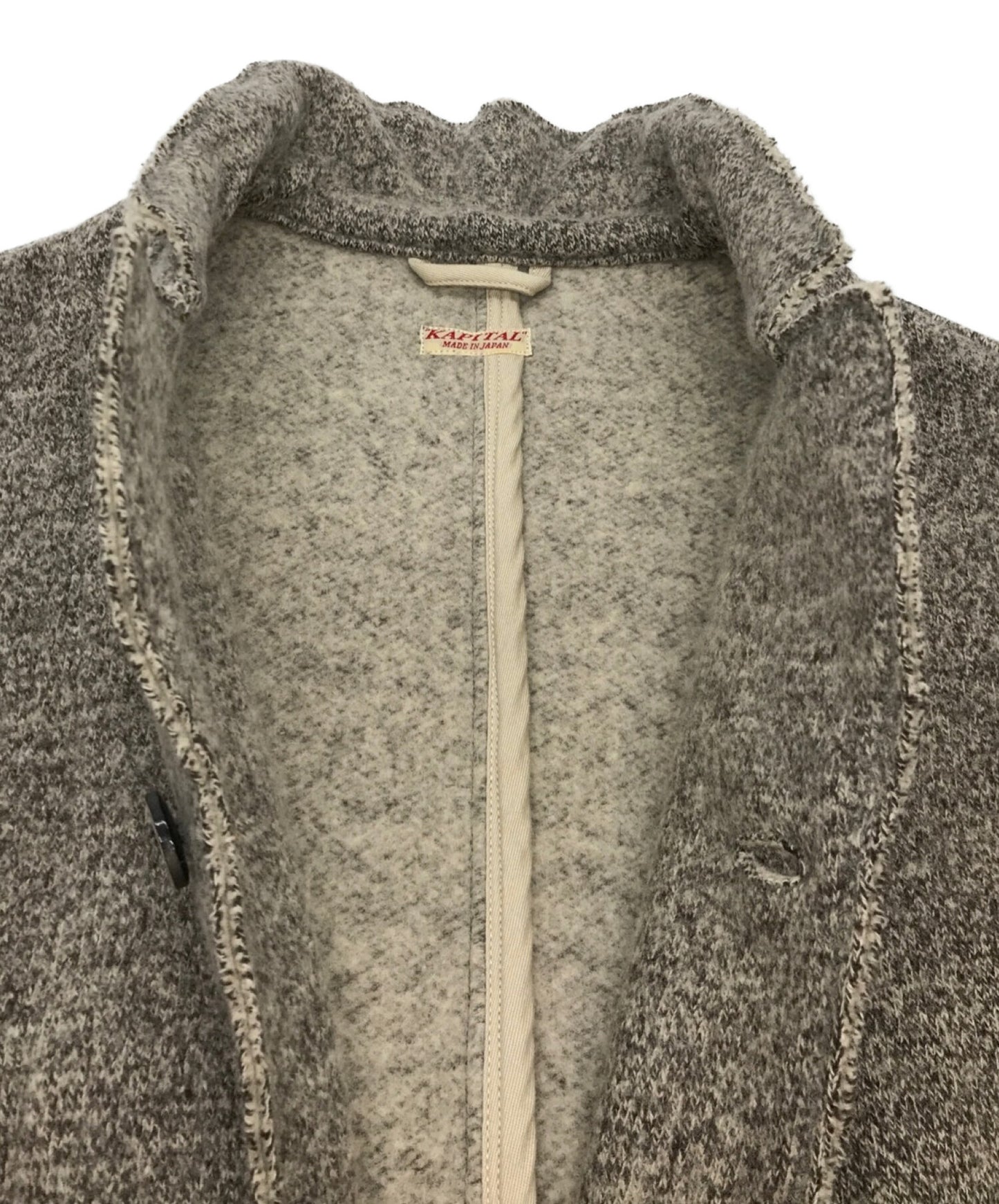 Kapital Tyrol Wool 유목민 재킷 재킷 재킷 코트 울 코트 울 조킷 EK-398