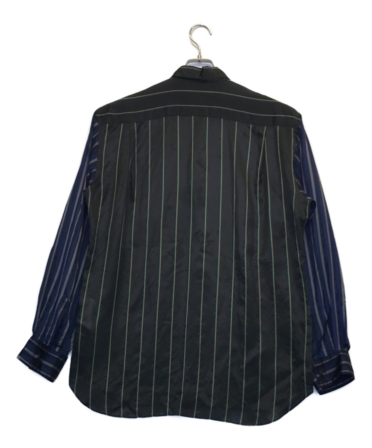 COMME des GARCONS SHIRT Striped Switched Shirt Striped Shirt Long Sleeve Shirt Shirt S27065