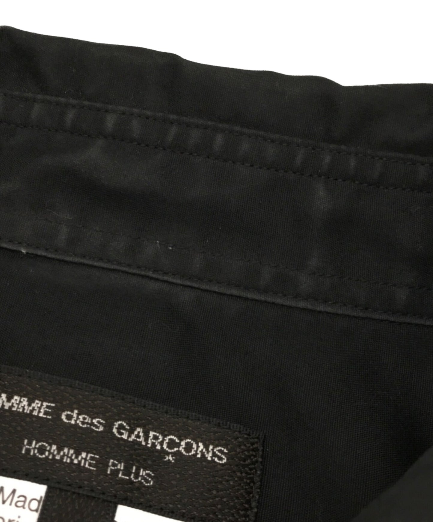 Comme des Garcons Homme Plus เสื้อเชิ้ตเสื้อเชิ้ตแขนยาวเสื้อแขนยาว PD-B034
