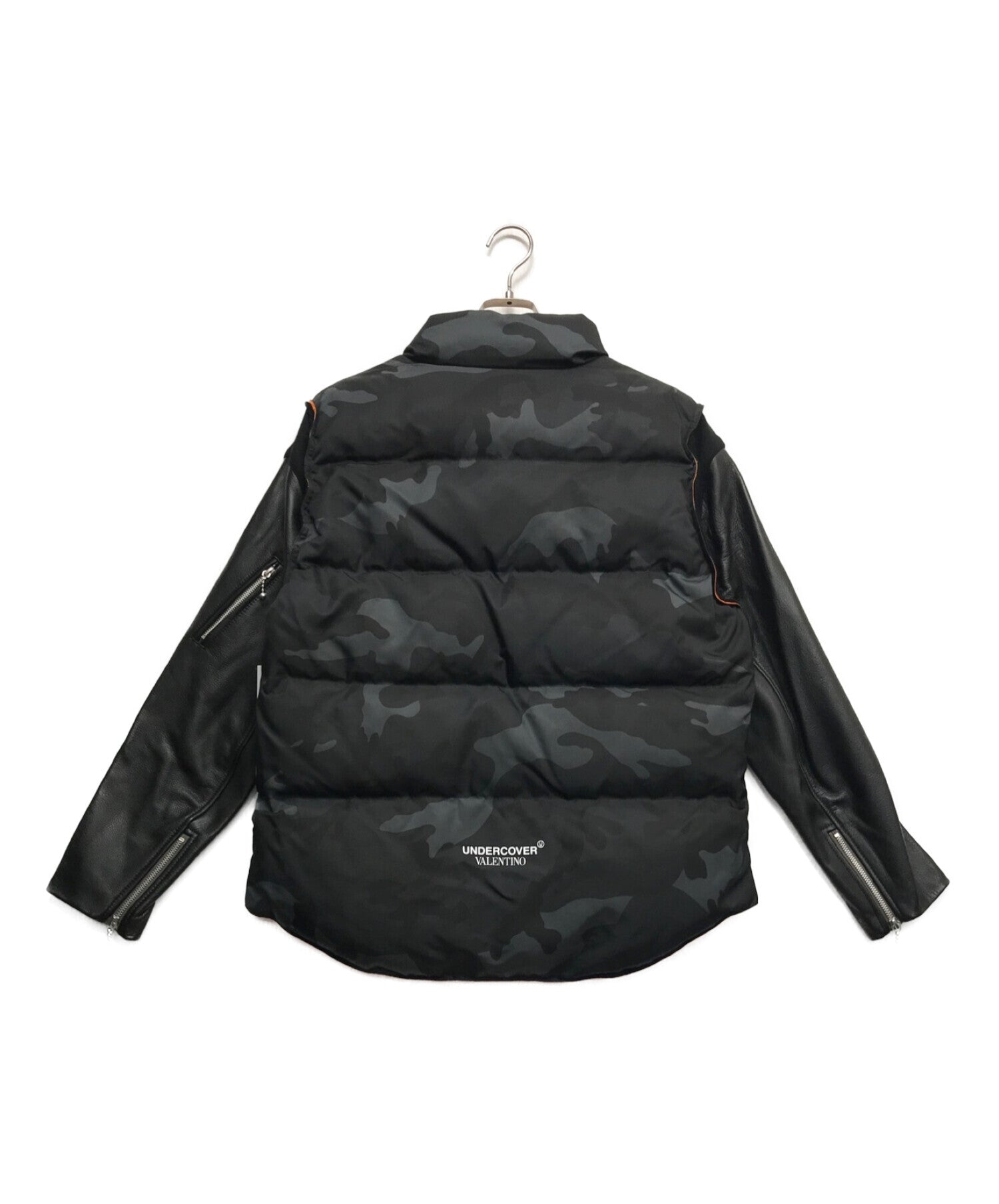 [Pre-owned] UNDERCOVER Leather sleeve down jacket down jacket jacket down  UC1A9201