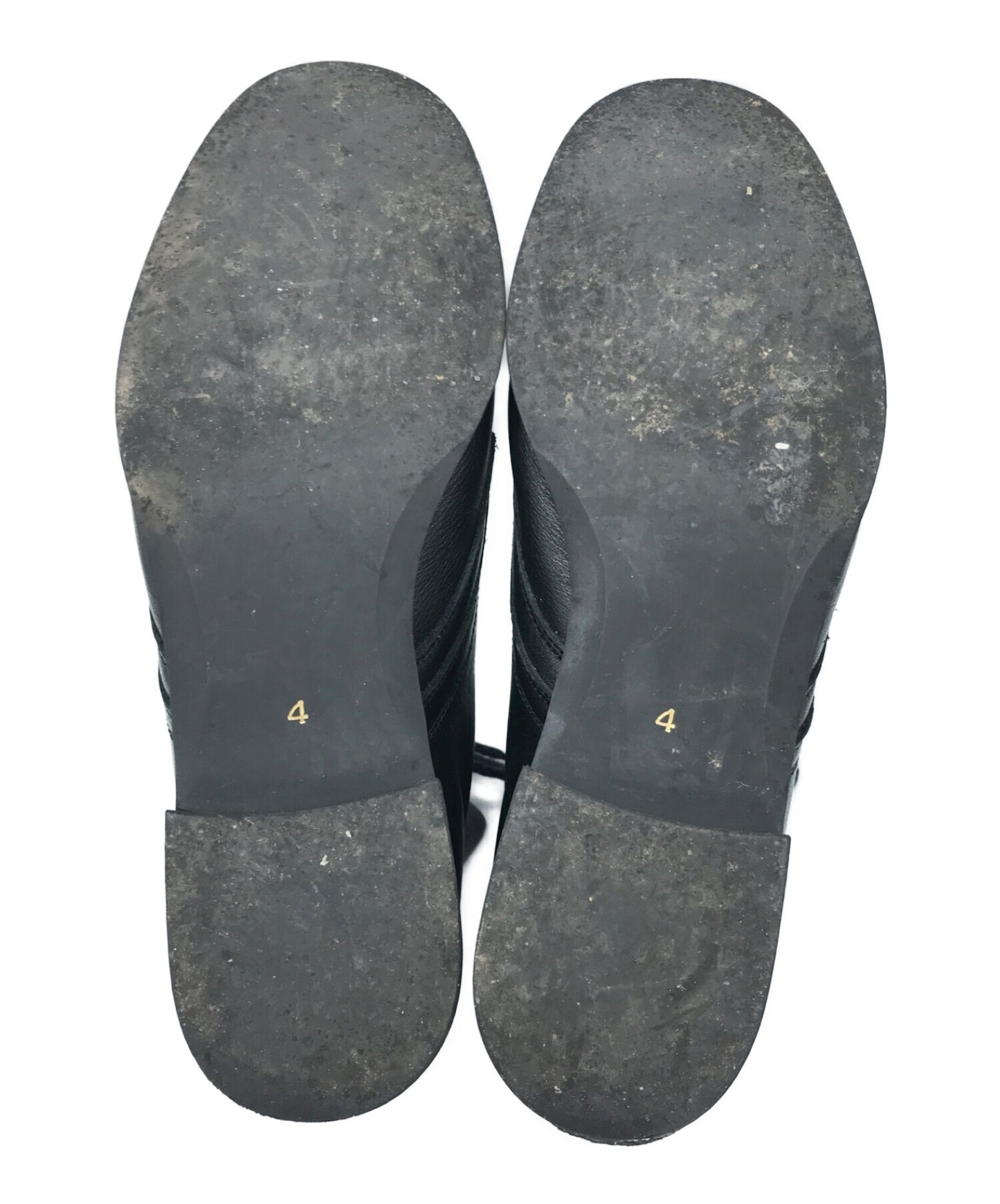 Yohji Yamamoto系带靴子靴子皮鞋皮鞋鞋