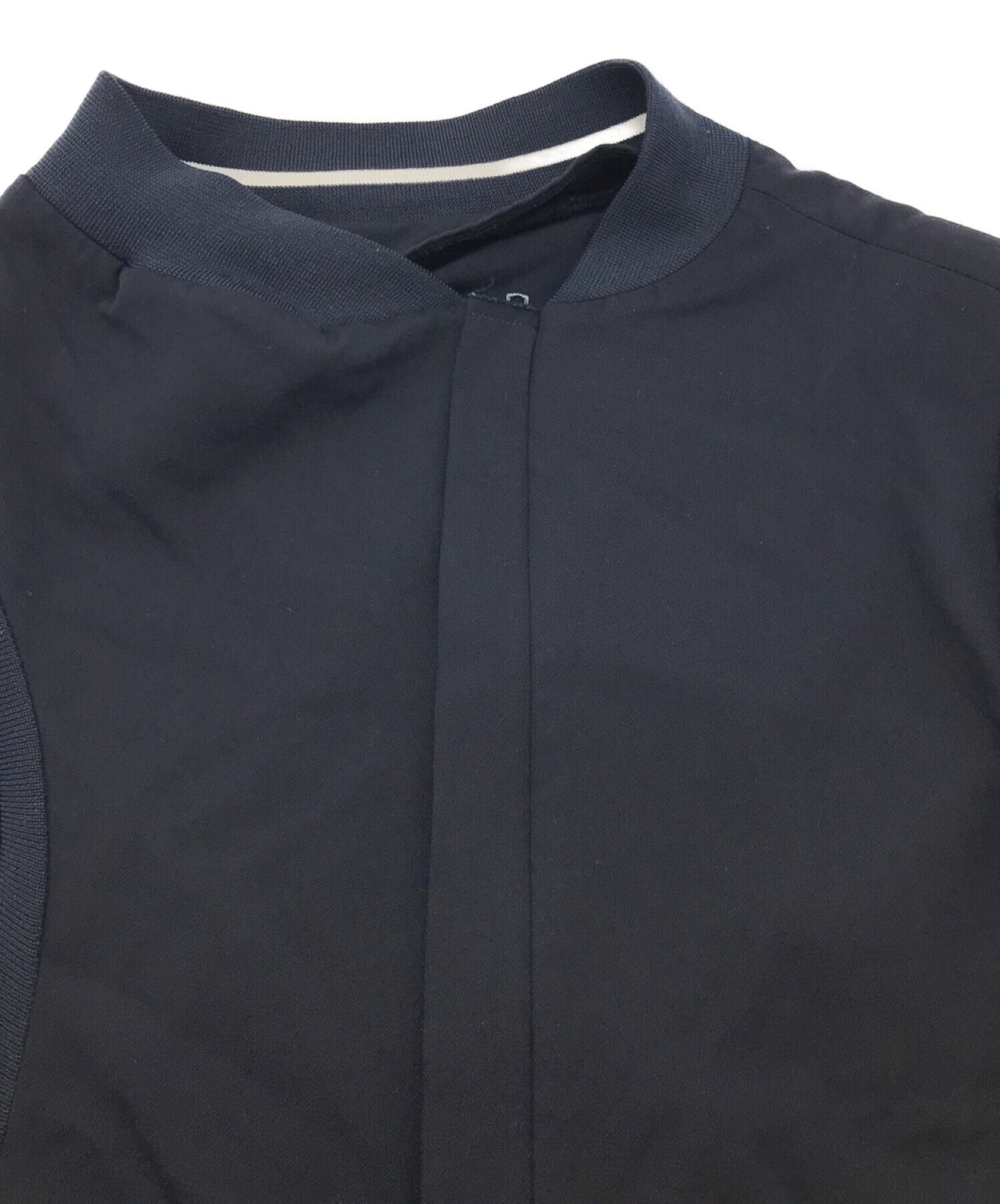 [Pre-owned] YOHJI YAMAMOTO Woolly Gabba Asymmetrical Design Zip-Up Blouson Blouson Jacket FV-J23-107