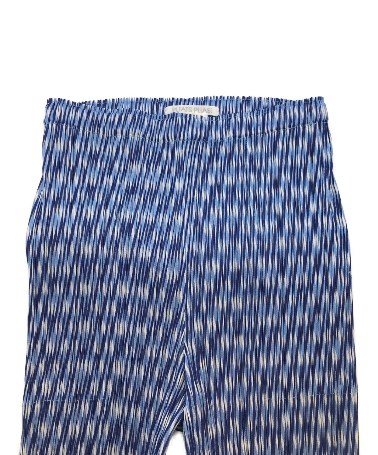 [Pre-owned] PLEATS PLEASE Pleated Pants with All-Over Pattern Pants Bottoms PP21-JF723