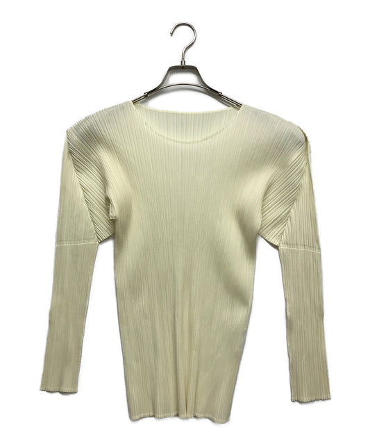 [Pre-owned] PLEATS PLEASE Pleated blouse blouse Long-sleeved blouse PP04-JK602