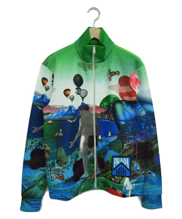 PRADA 19SS Track Jacket/Prada Flashback Print High UJL058