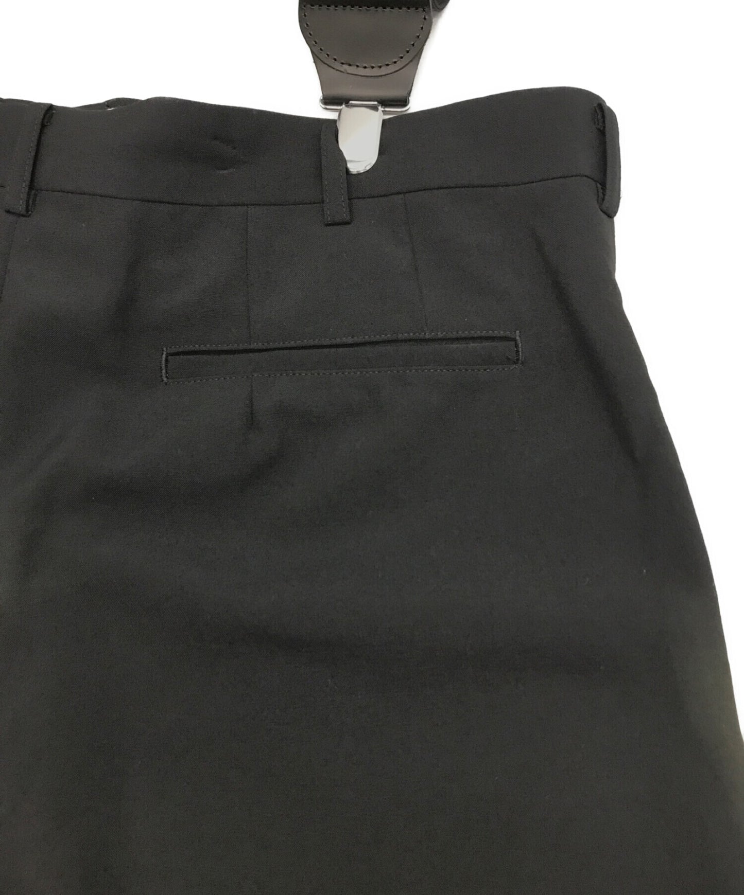 [Pre-owned] COMME des GARCONS HOMME PLUS Suspender shaped wool gaber half pants PG-P052 AD2020