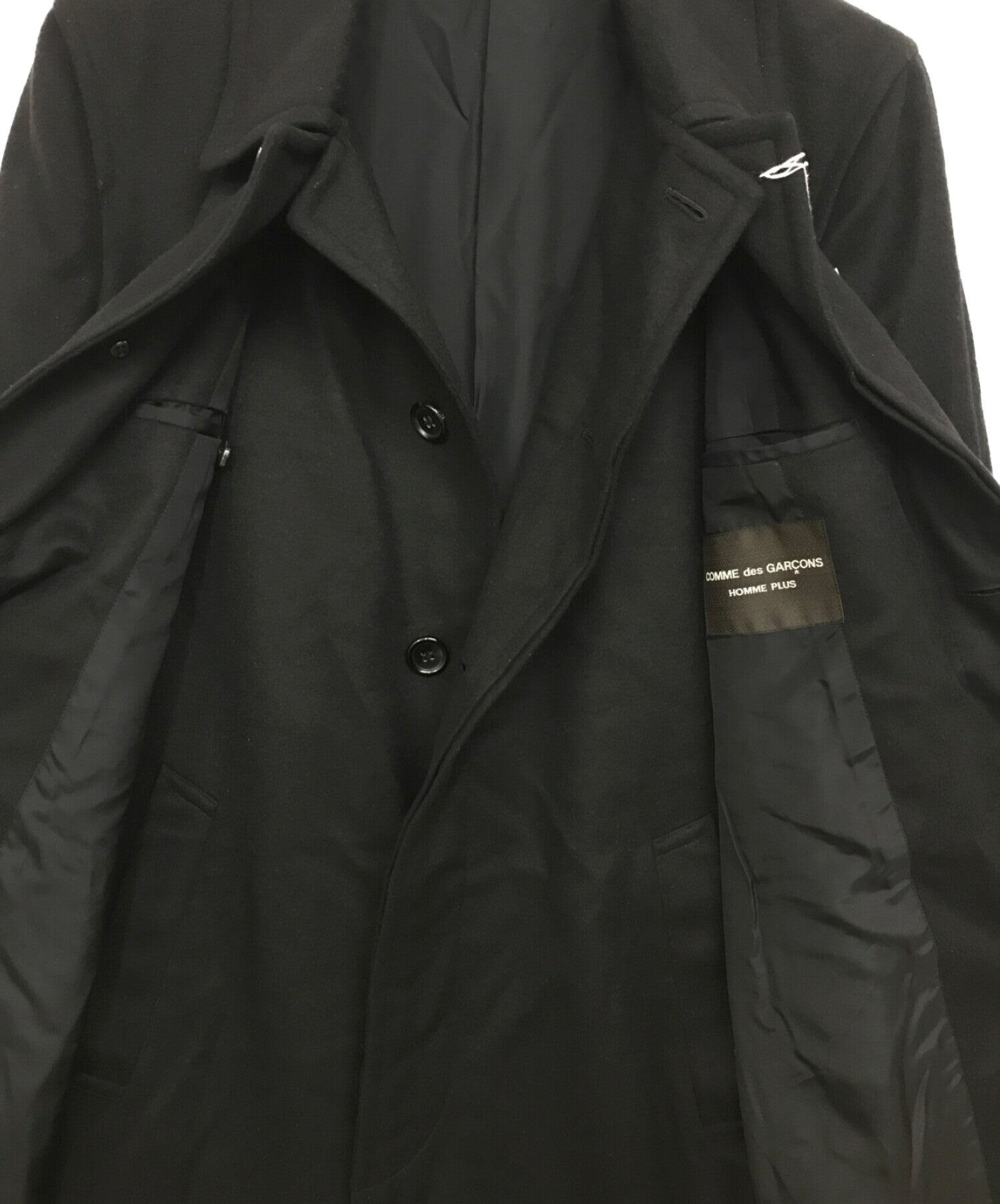 Pre-owned] COMME des GARCONS HOMME PLUS Docking layered coat