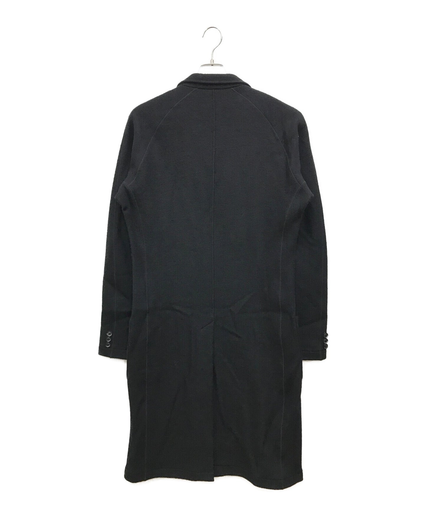 Yohji Yamamoto服装D Homme体型羊毛长外套 / Instustyle HR-C88-157