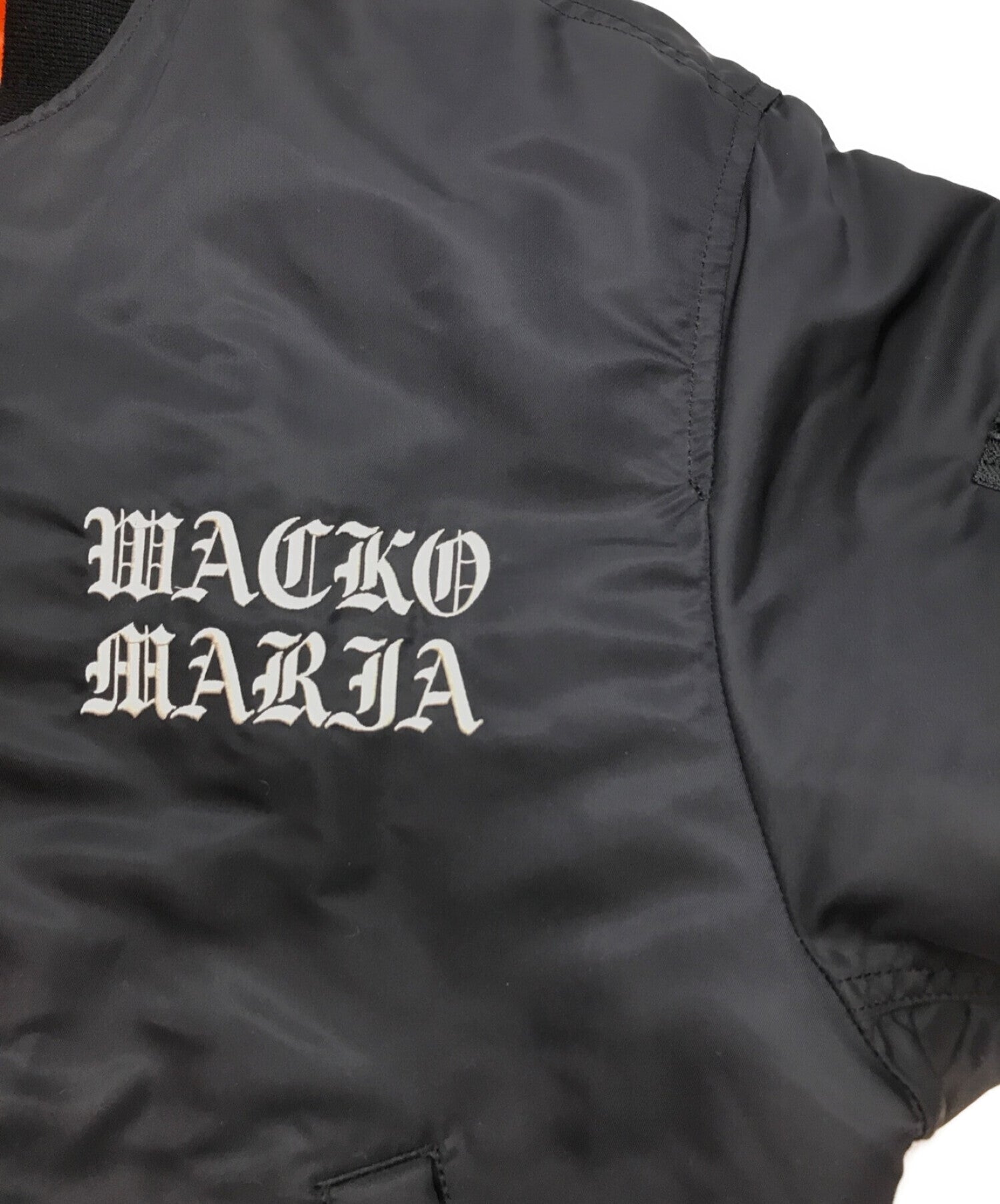 ジャケット・アウター WACKO MARIA / MA-1 FLIGHT JACKET TYPE-2 Pre-owned] WACKO MARIA MA-1 FLIGHT JACKET -TYPE 2/ Military