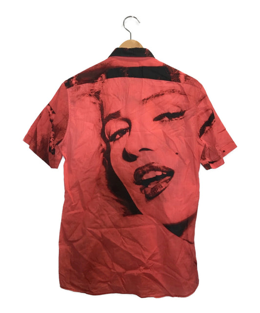 【Masterpiece】Dries Van Noten 16SS Marilyn Monroe Transfer S/S Shirt 1157-343-0317
